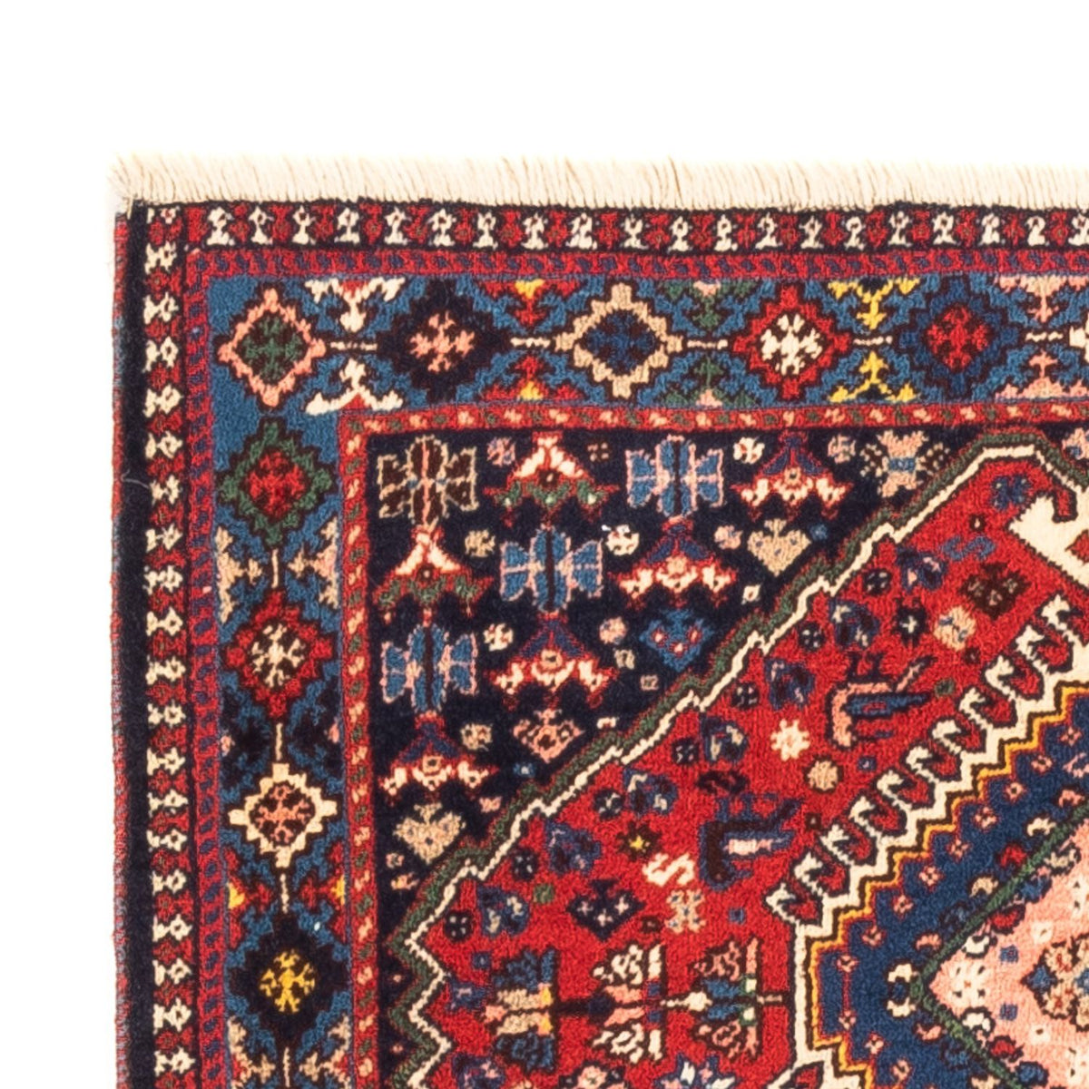 Perserteppich - Nomadic - 122 x 80 cm - rot