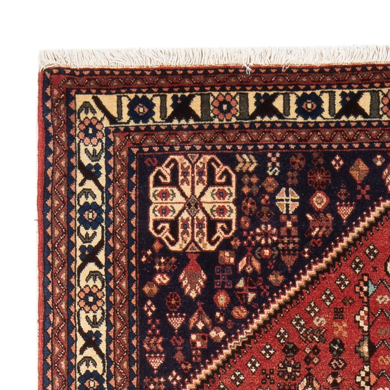 Perserteppich - Nomadic - 158 x 105 cm - rot