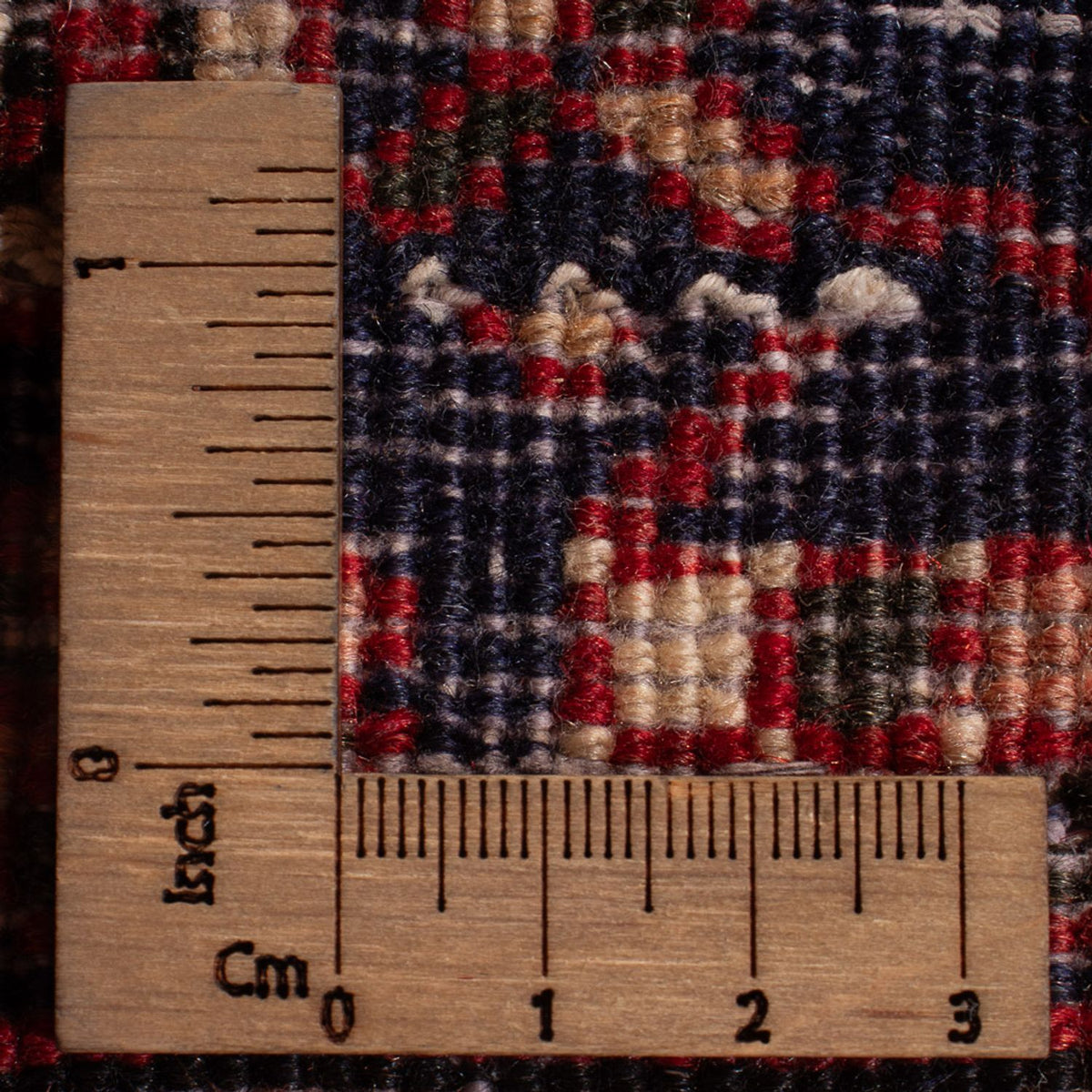 Perserteppich - Nomadic - 140 x 103 cm - rot