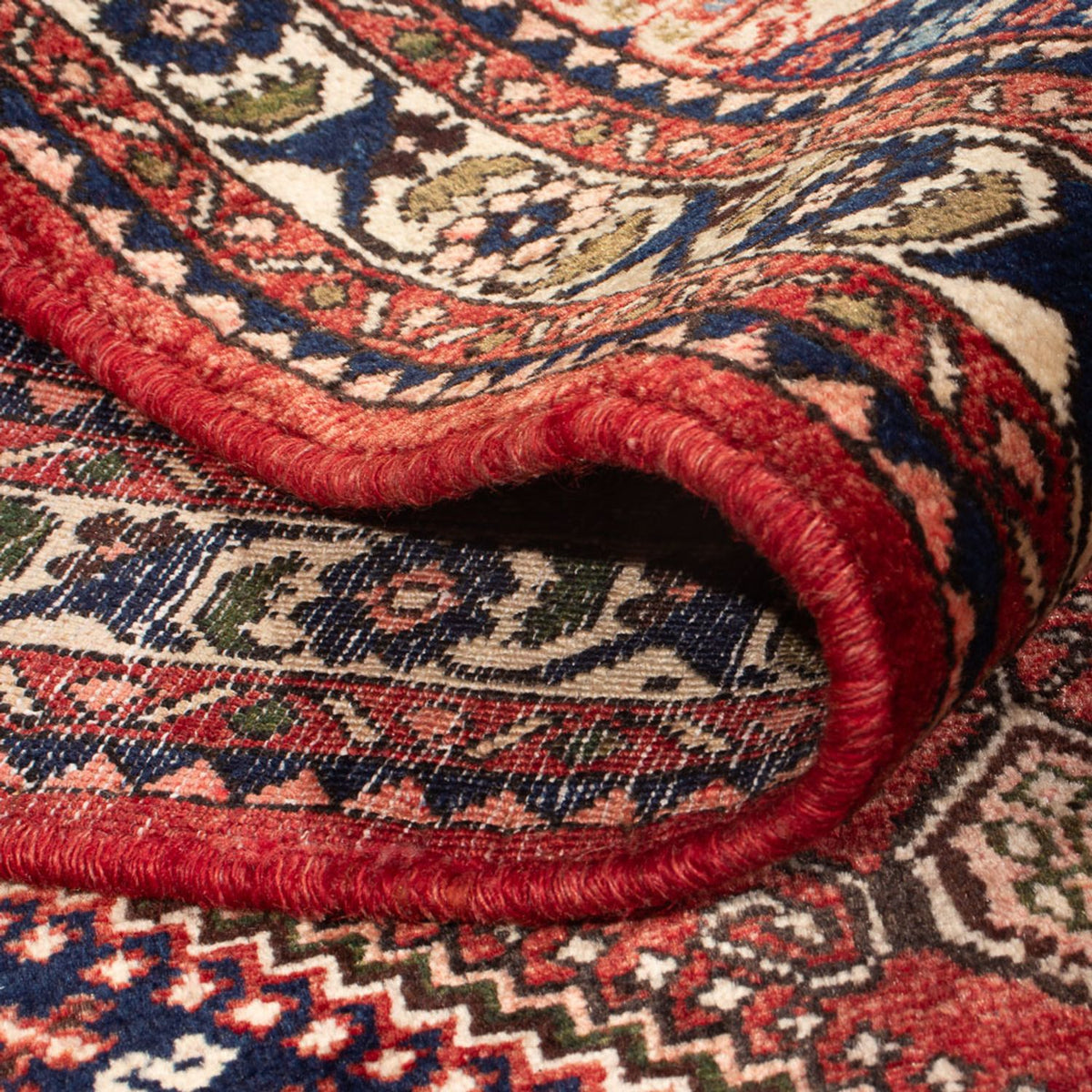 Perserteppich - Nomadic - 156 x 104 cm - rot