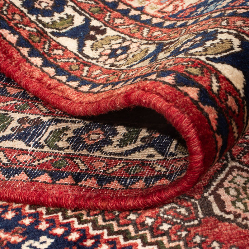 Perserteppich - Nomadic - 156 x 104 cm - rot