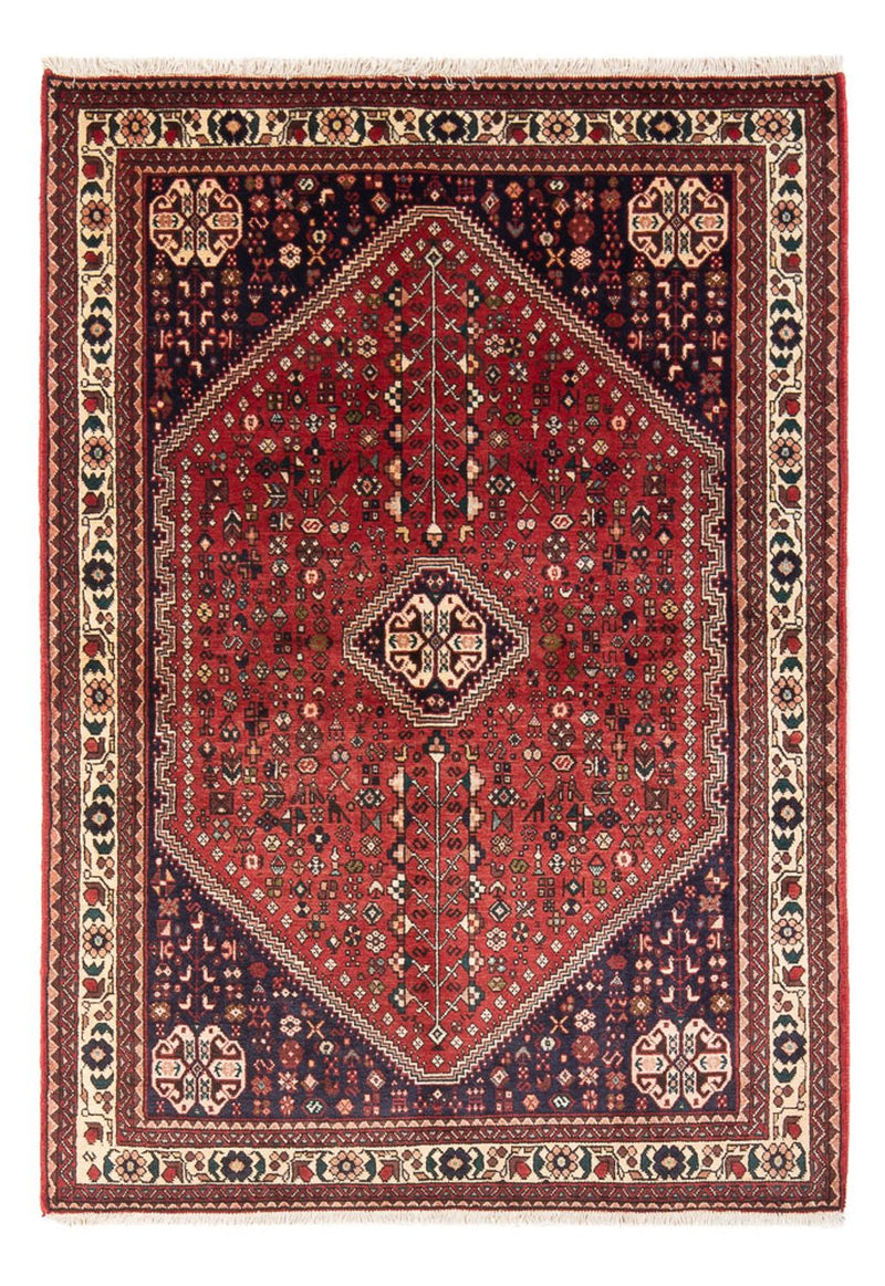 Perserteppich - Nomadic - 150 x 103 cm - rot