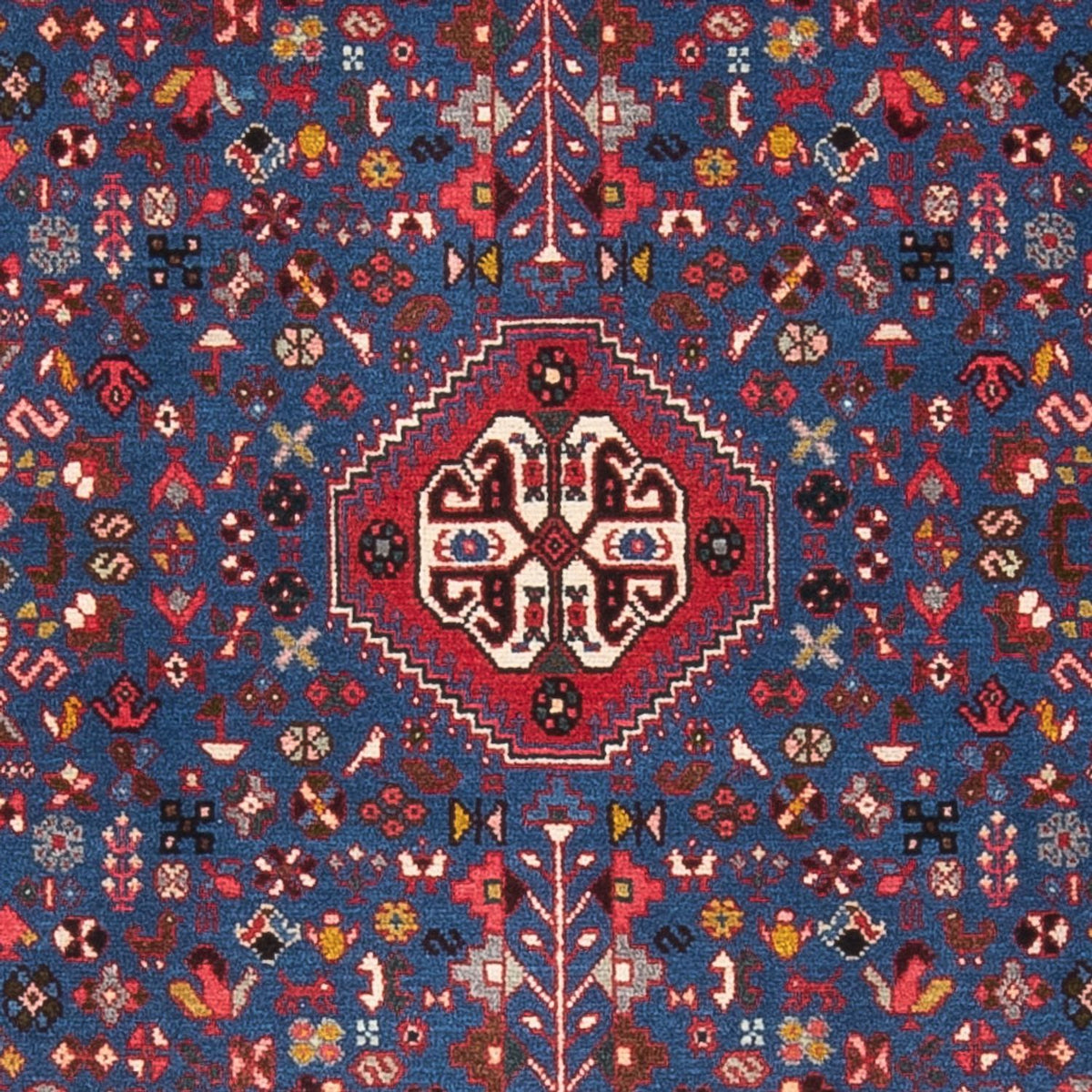Perserteppich - Nomadic - 155 x 105 cm - blau