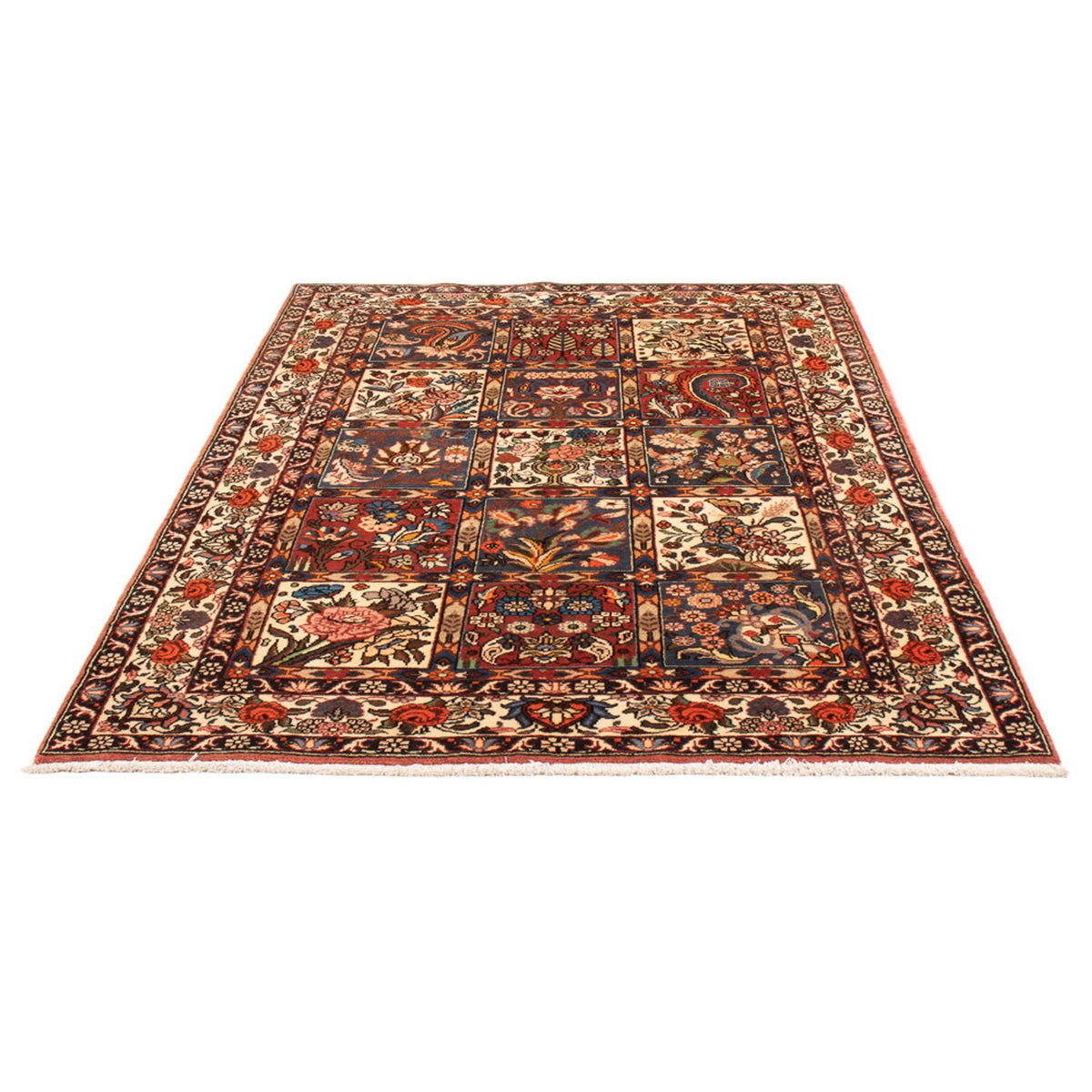 Perserteppich - Nomadic - 200 x 130 cm - mehrfarbig