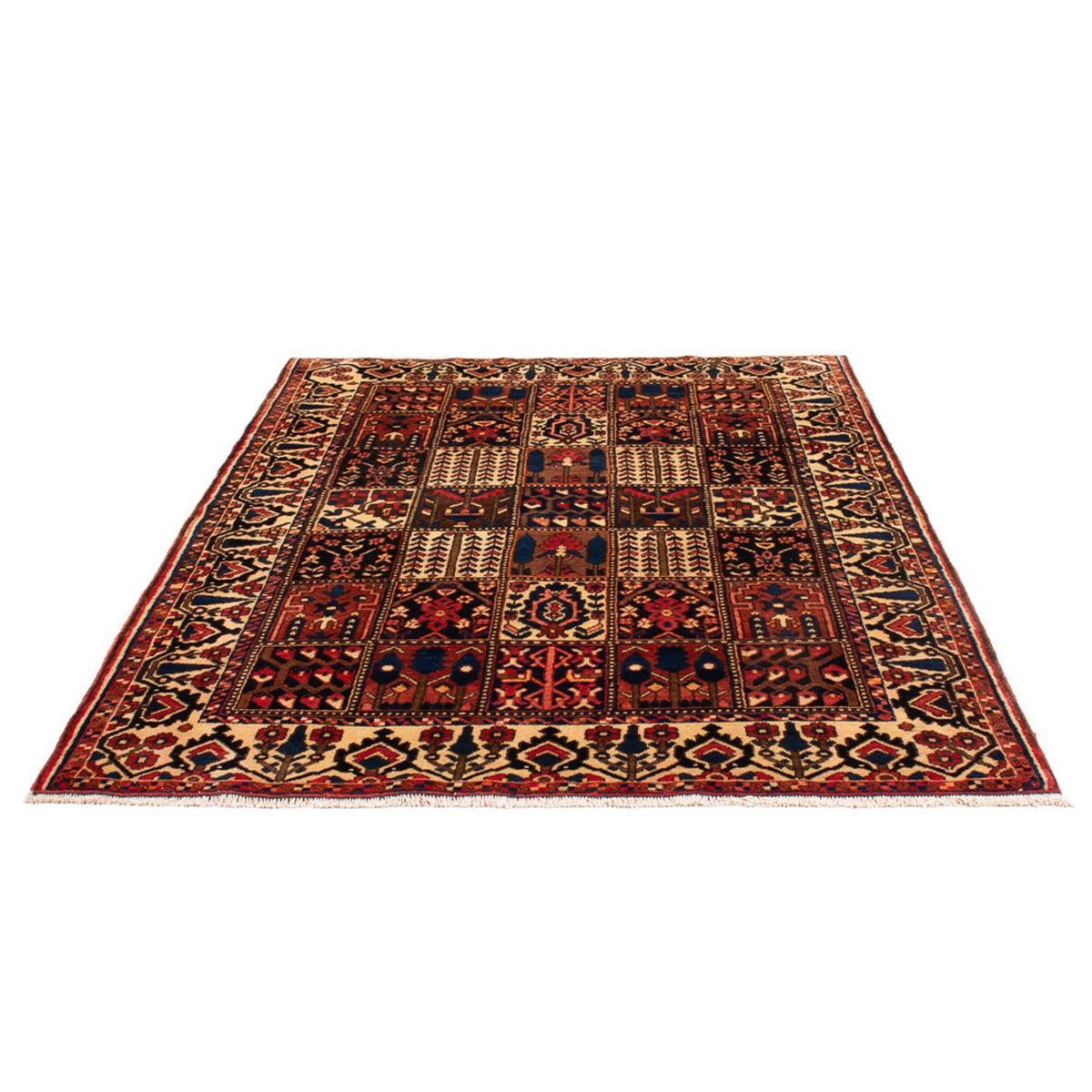 Perserteppich - Nomadic - 210 x 147 cm - mehrfarbig