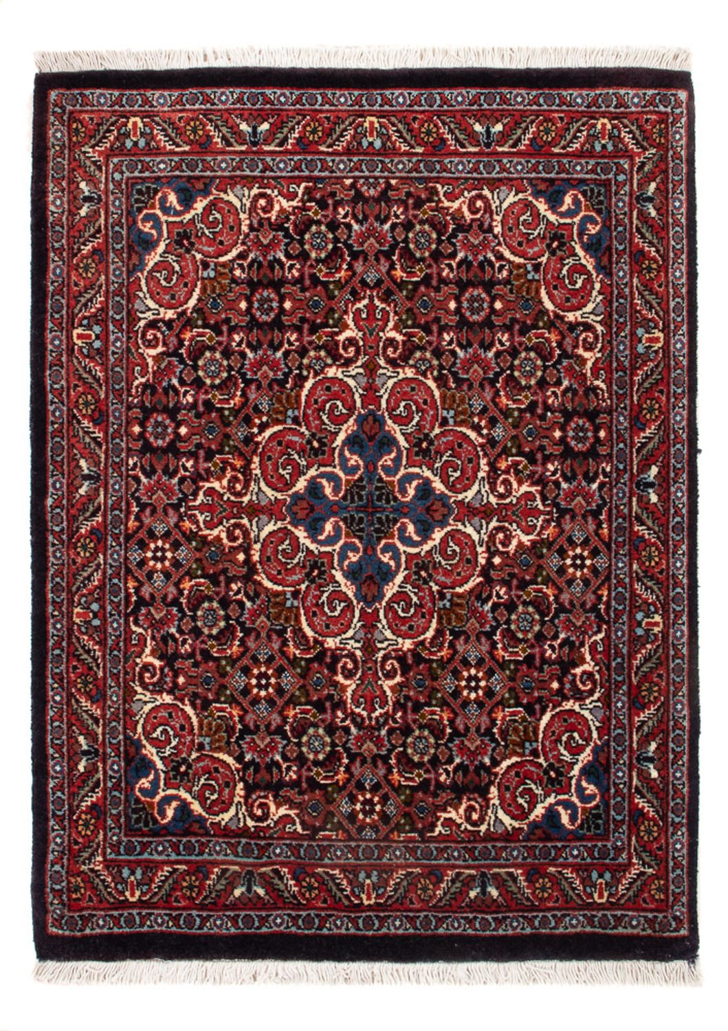 Perserteppich - Bidjar - Royal - 73 x 53 cm - dunkelblau