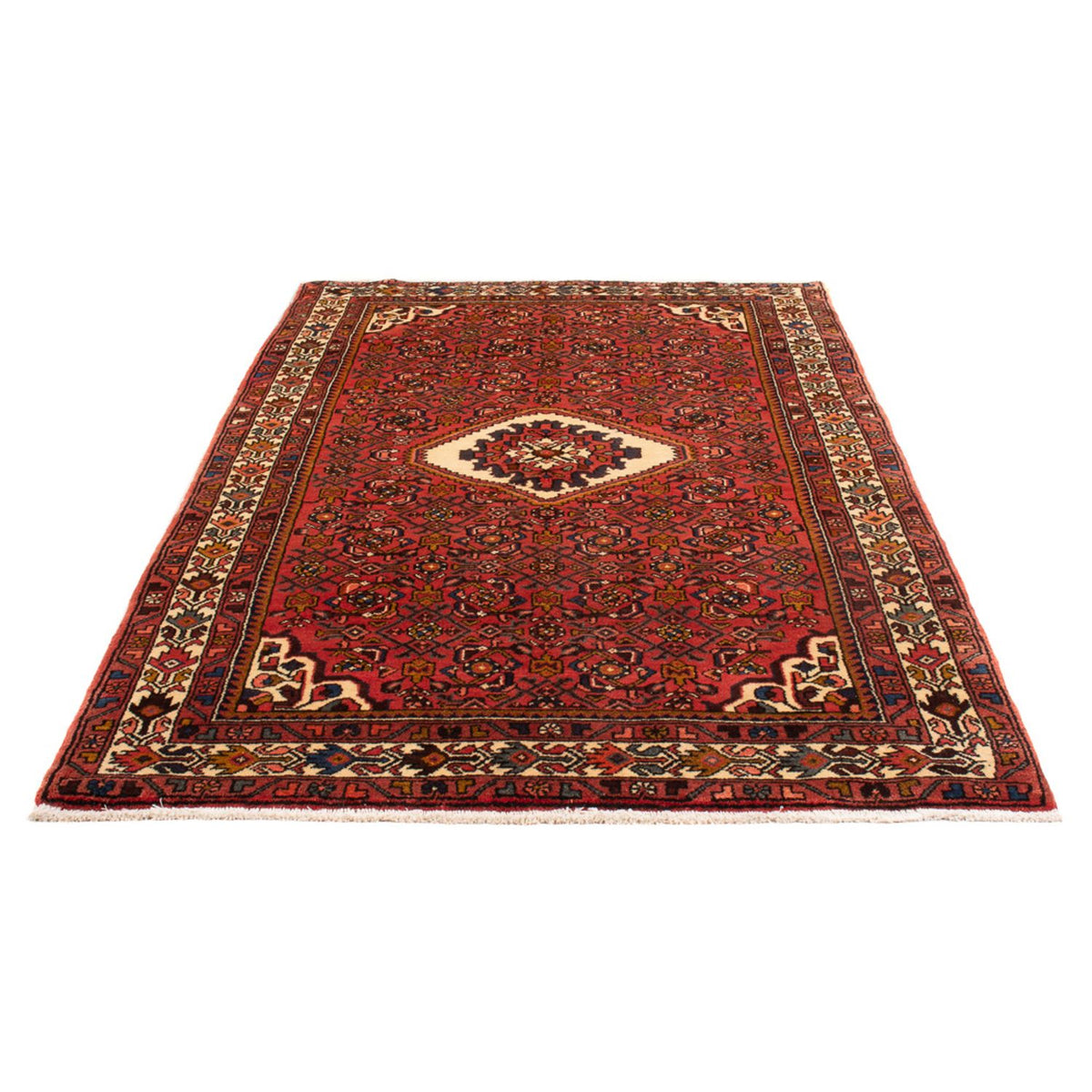 Perserteppich - Nomadic - 226 x 132 cm - rot
