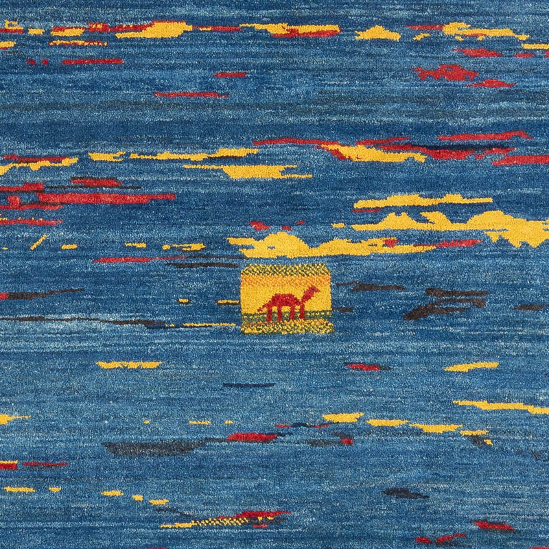 Gabbeh Teppich - Perser - 255 x 214 cm - mehrfarbig