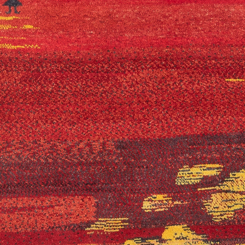 Gabbeh Teppich - Perser - 176 x 127 cm - mehrfarbig