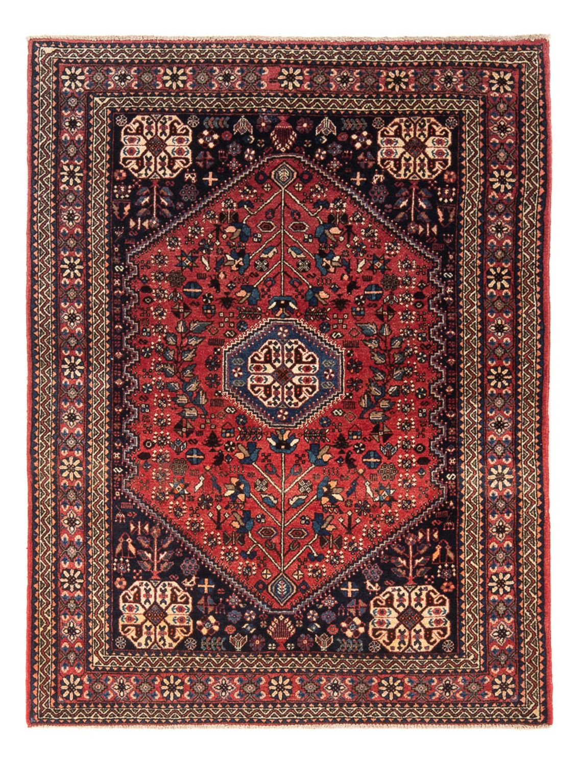 Perserteppich - Nomadic - 148 x 110 cm - rot