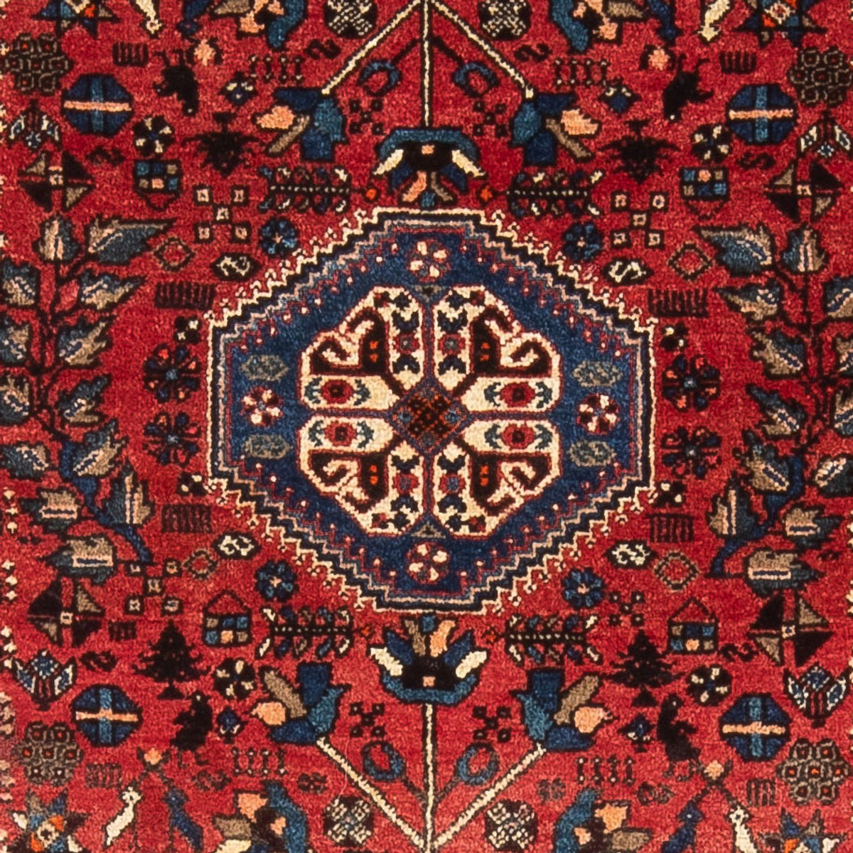 Perserteppich - Nomadic - 148 x 110 cm - rot