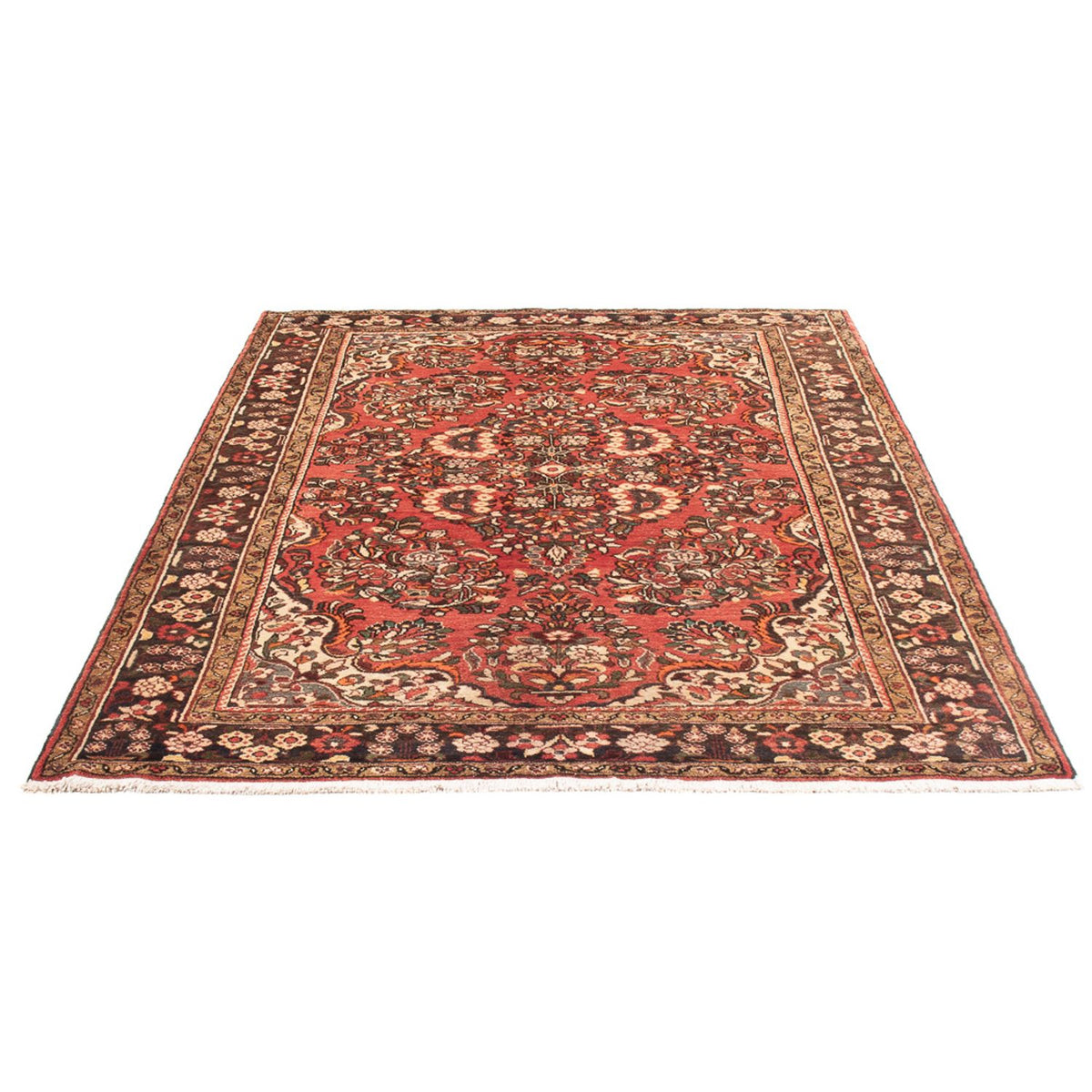 Perserteppich - Nomadic - Royal - 219 x 155 cm - rot