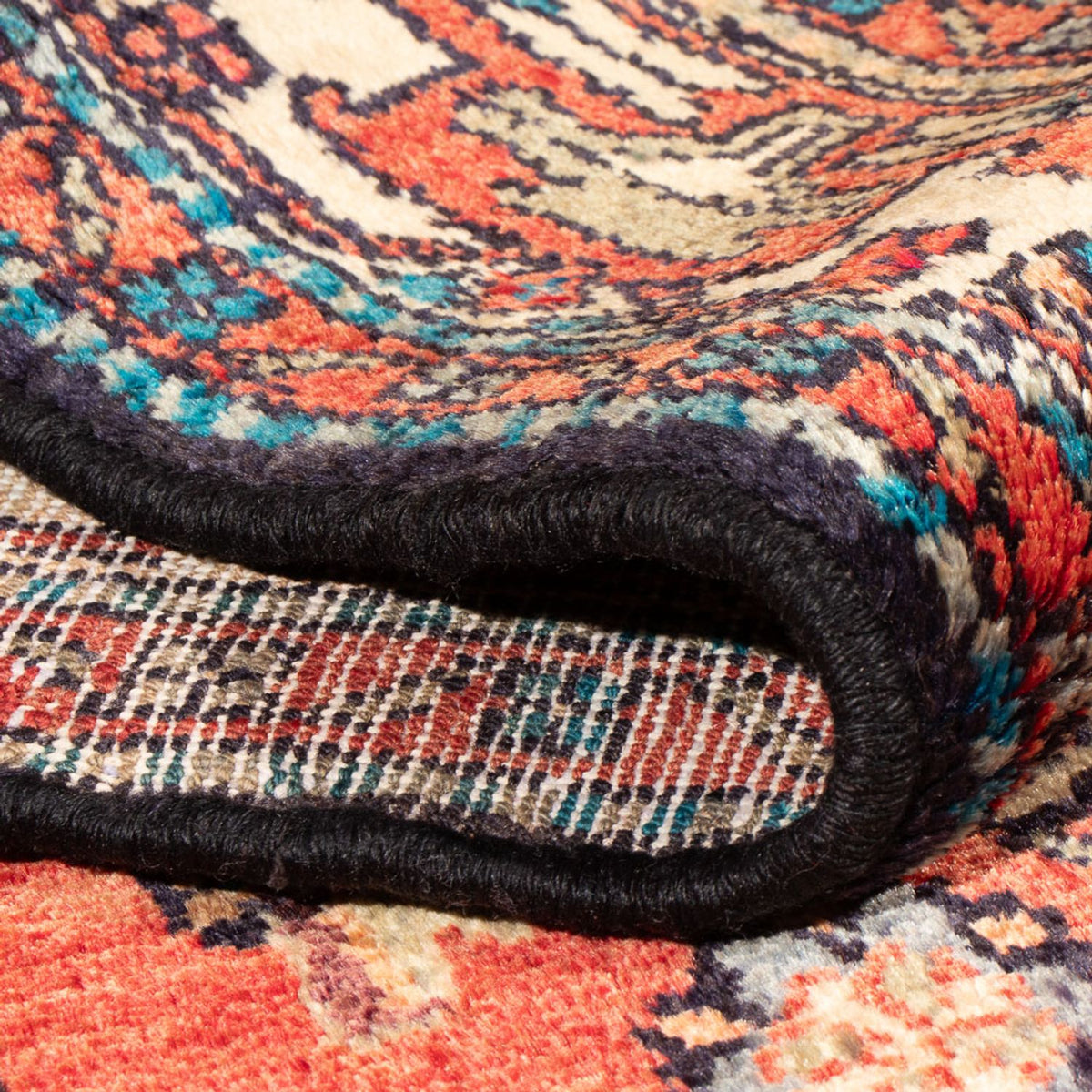 Perserteppich - Nomadic - Royal - 225 x 147 cm - rot