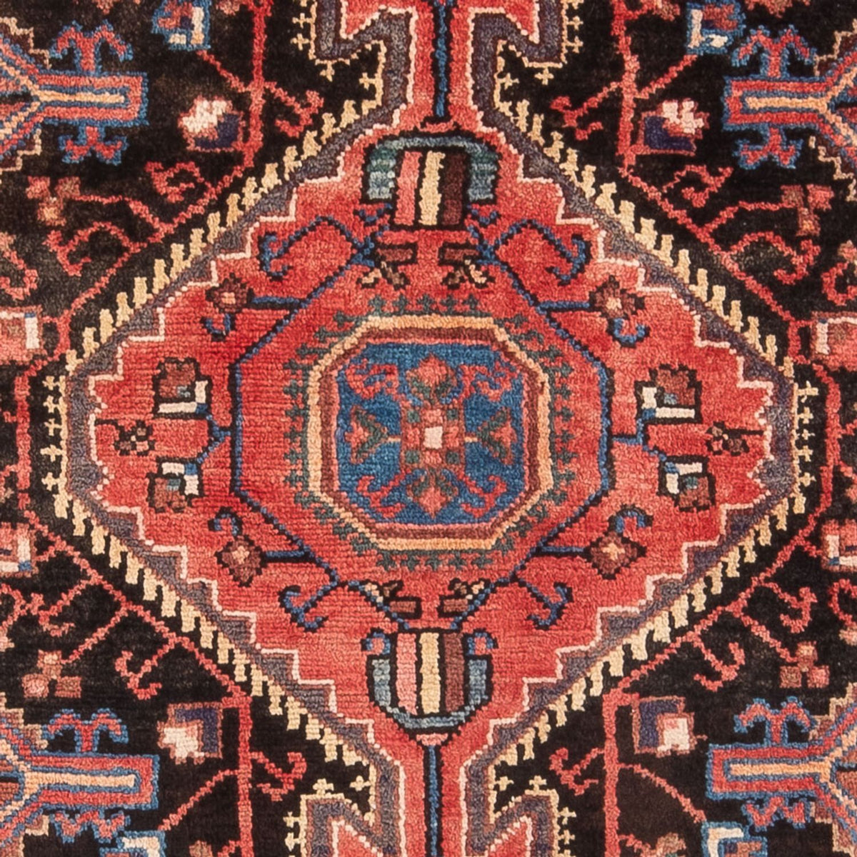 Perserteppich - Nomadic - Royal - 212 x 125 cm - dunkelblau