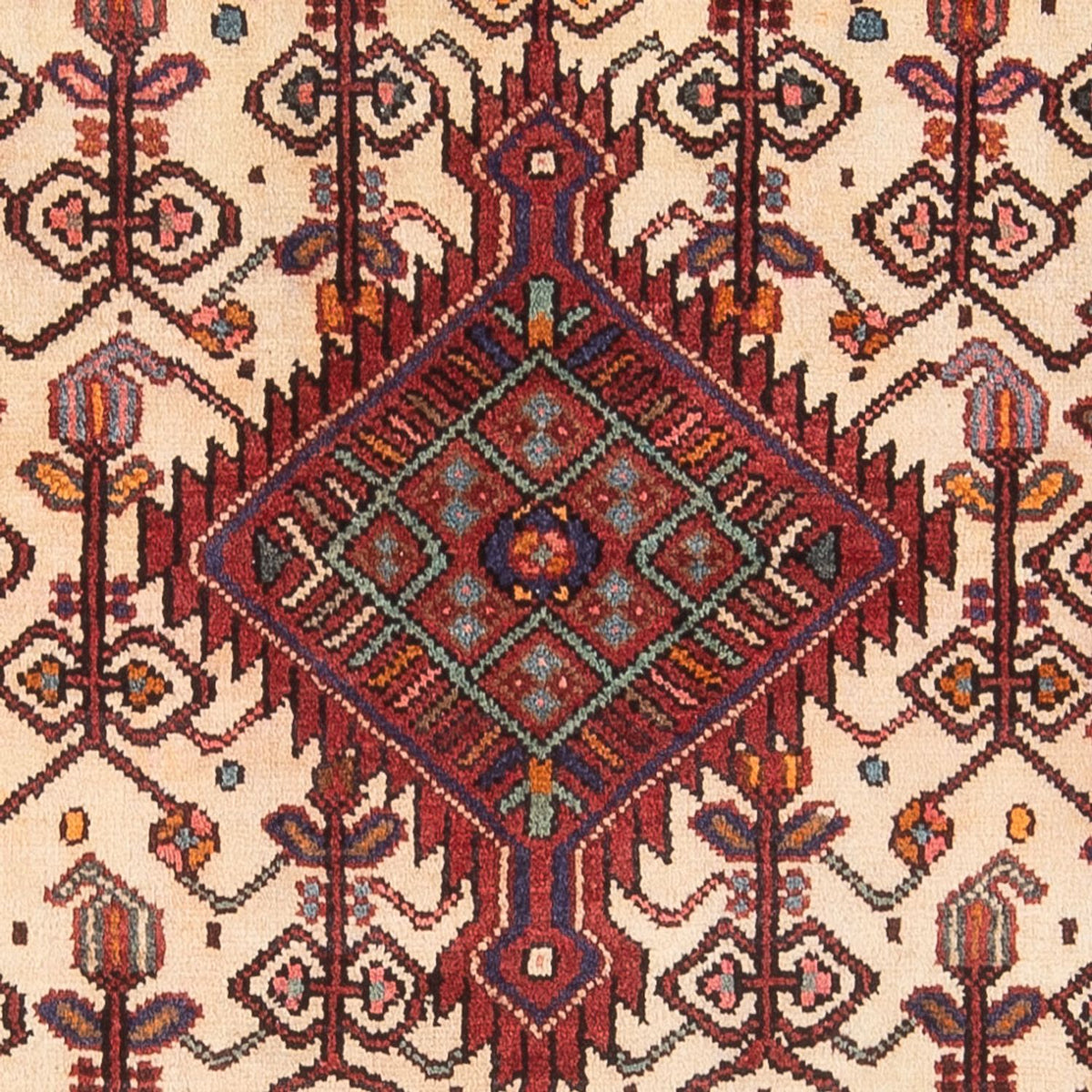 Perserteppich - Nomadic - Royal - 201 x 119 cm - creme