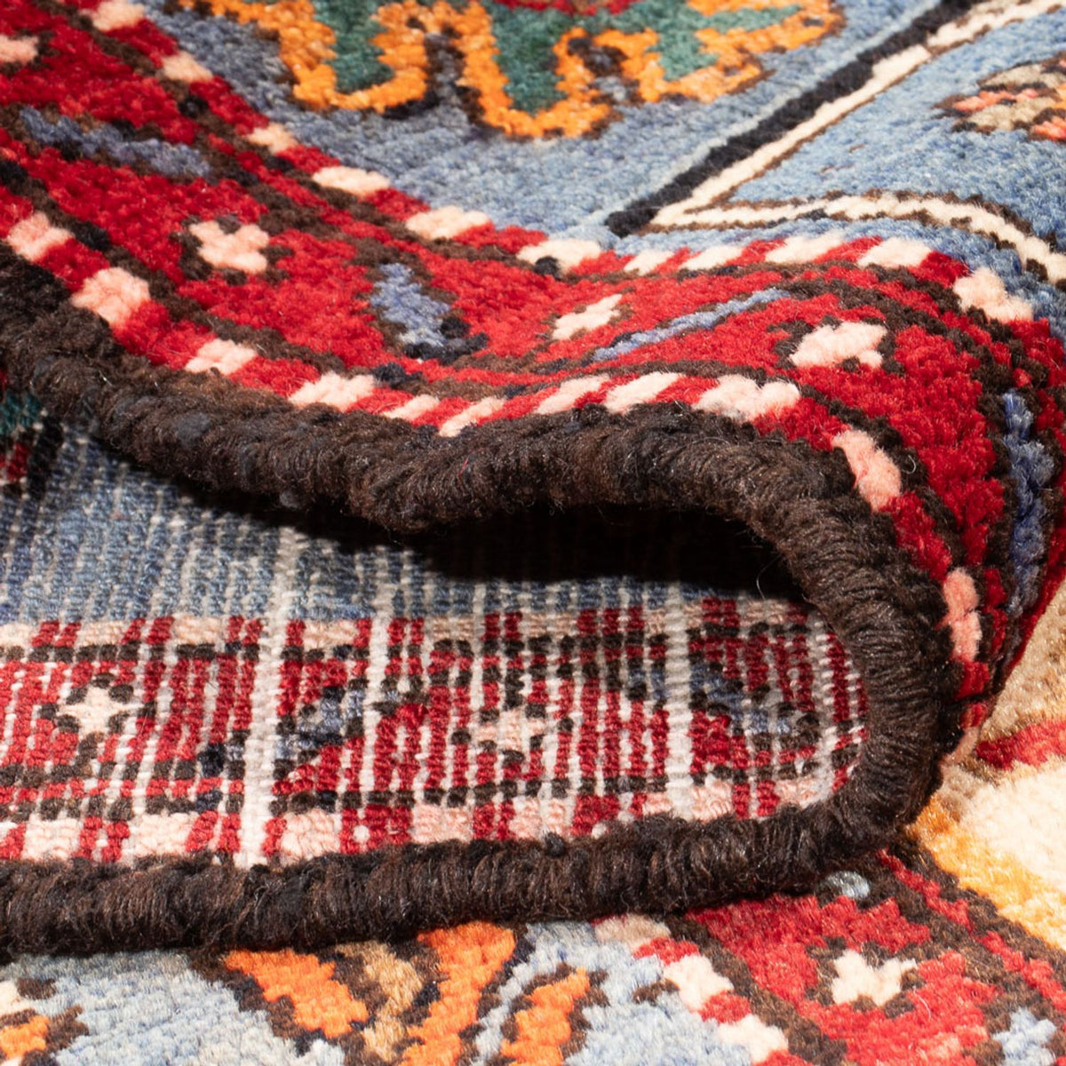Perserteppich - Nomadic - 203 x 125 cm - dunkelblau