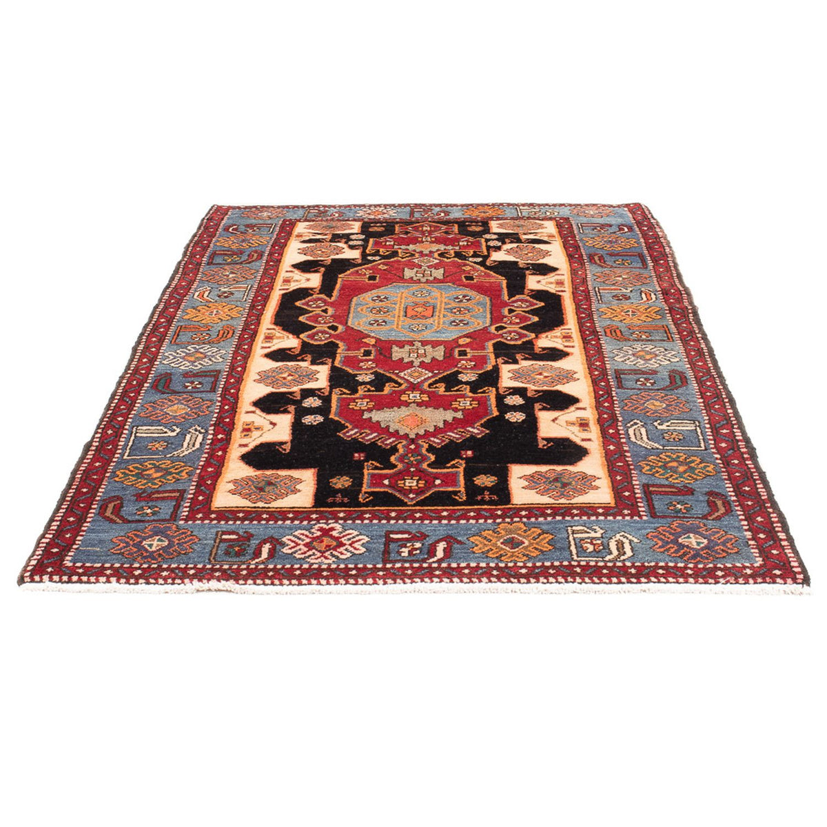 Perserteppich - Nomadic - 203 x 125 cm - dunkelblau