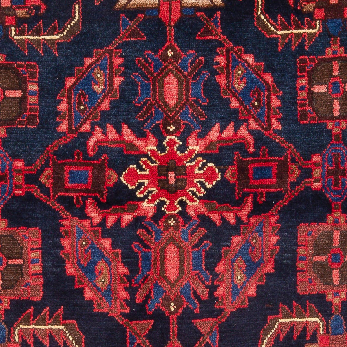 Perserteppich - Nomadic - 211 x 140 cm - dunkelblau