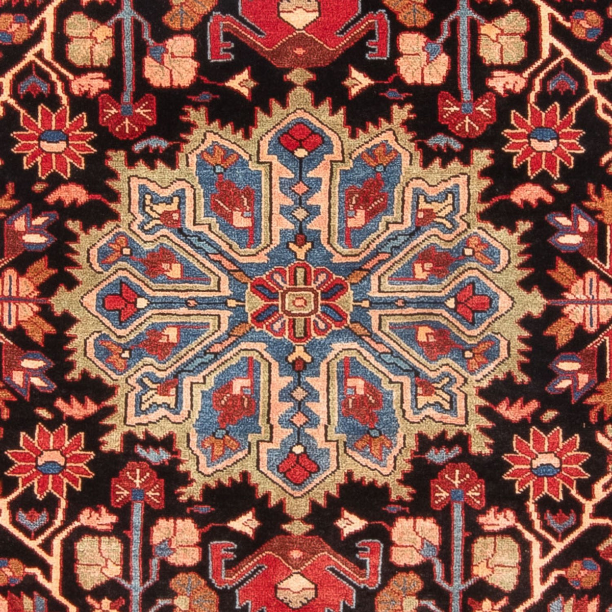 Perserteppich - Nomadic - 244 x 150 cm - dunkelblau