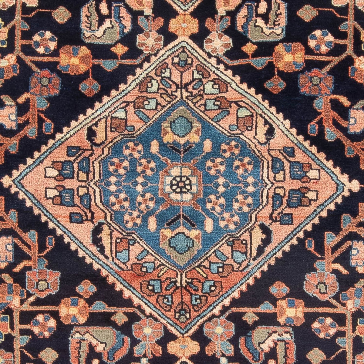 Perserteppich - Nomadic - 238 x 160 cm - dunkelblau