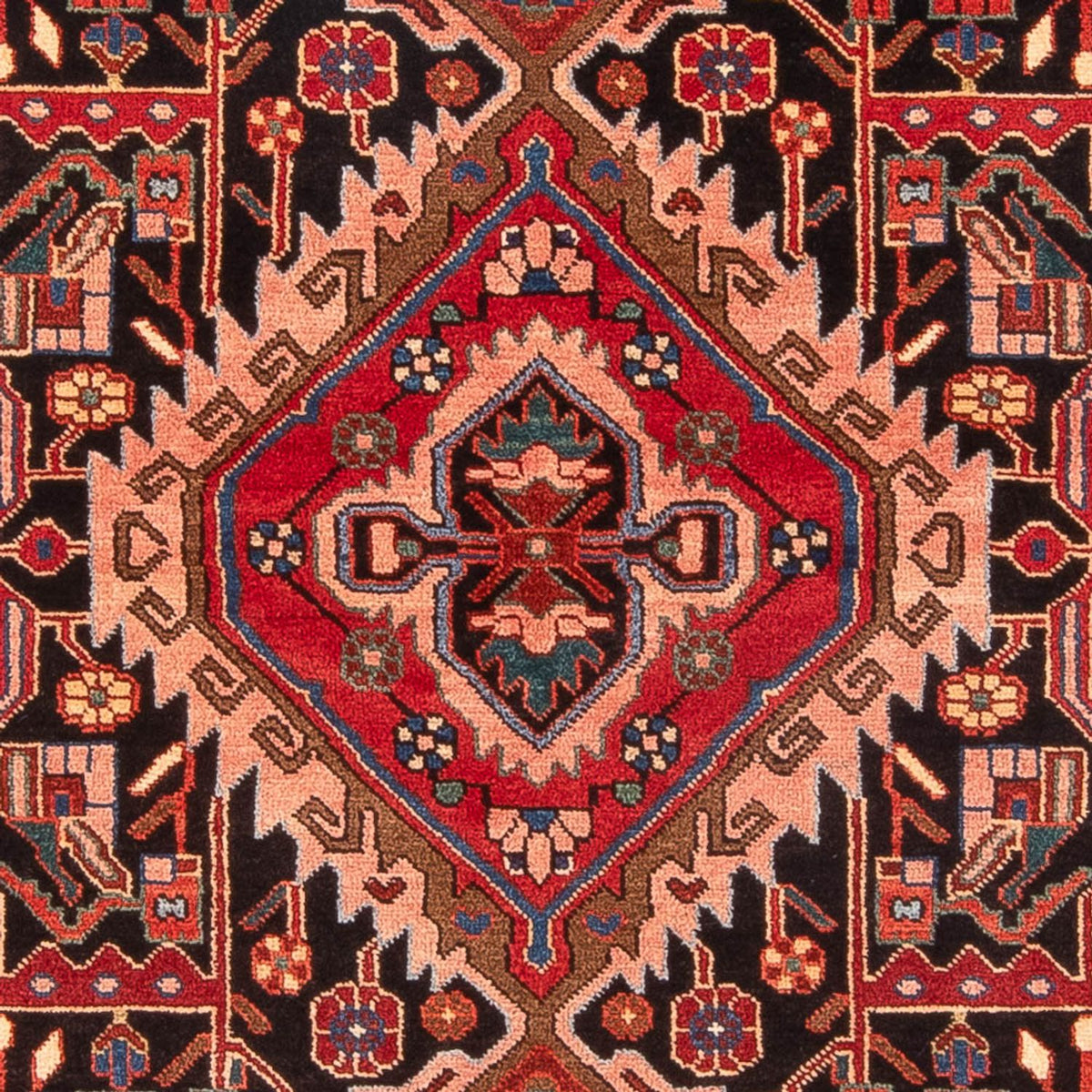 Perserteppich - Nomadic - 235 x 146 cm - rot