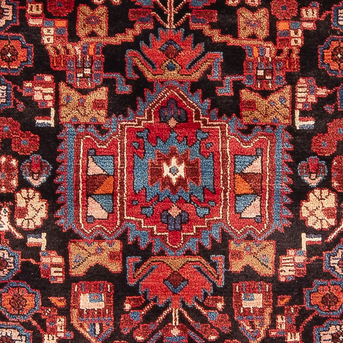 Perserteppich - Nomadic - 220 x 157 cm - dunkelblau