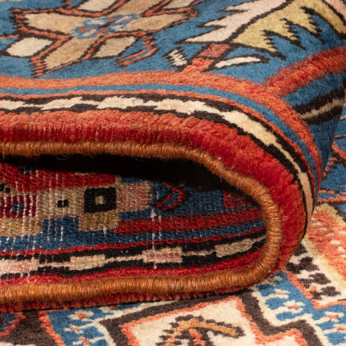 Perserteppich - Nomadic - 202 x 150 cm - blau