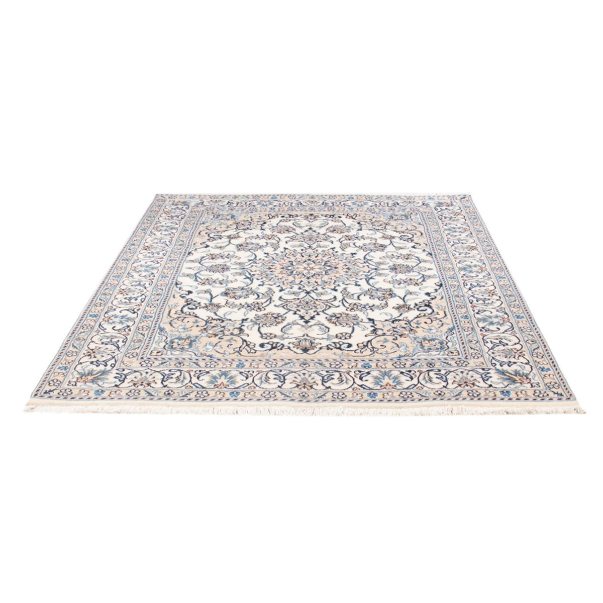 Perserteppich - Nain - Royal - 196 x 153 cm - creme