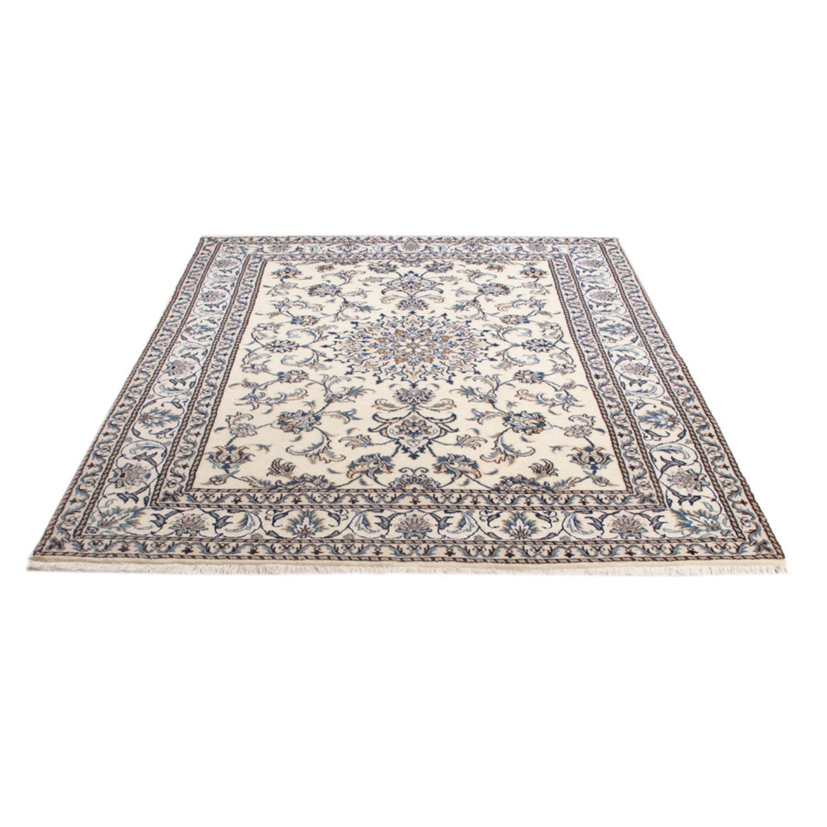 Perserteppich - Nain - Royal - 205 x 145 cm - creme
