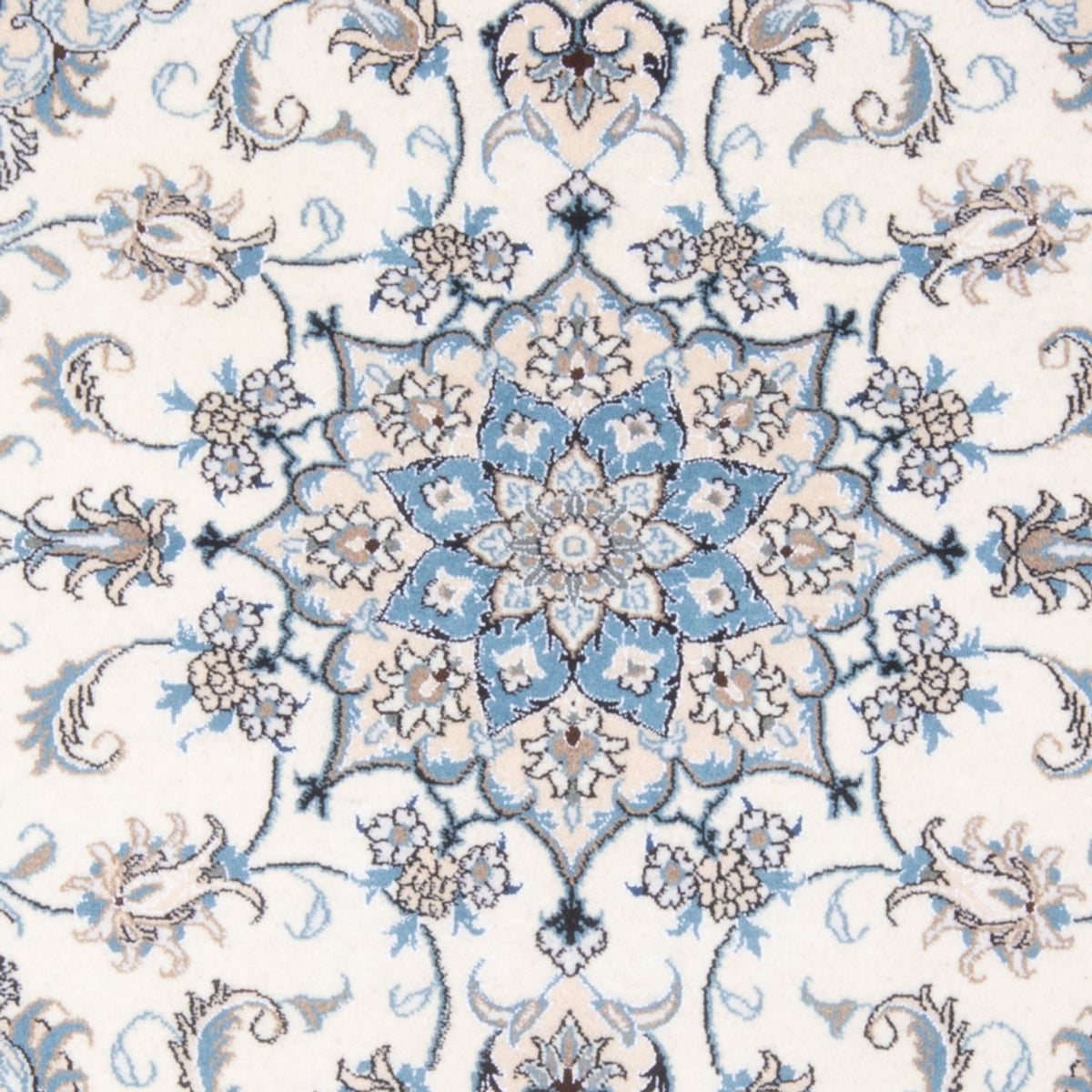 Perserteppich - Nain - Royal - 198 x 148 cm - creme