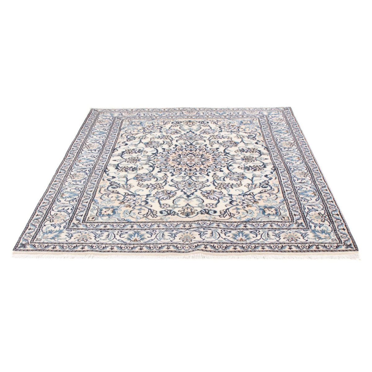 Perserteppich - Nain - Royal - 197 x 145 cm - creme