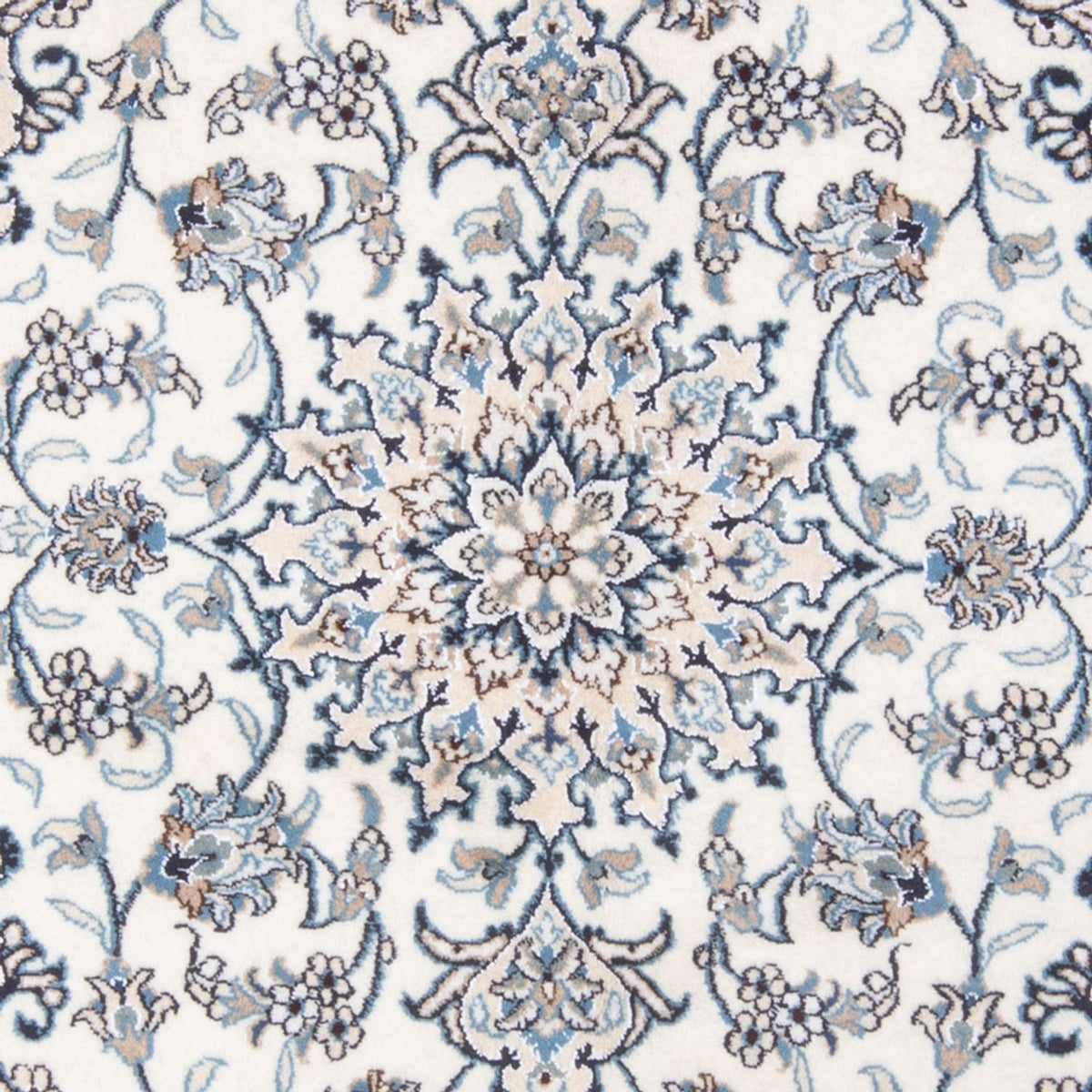 Perserteppich - Nain - Royal - 212 x 146 cm - creme