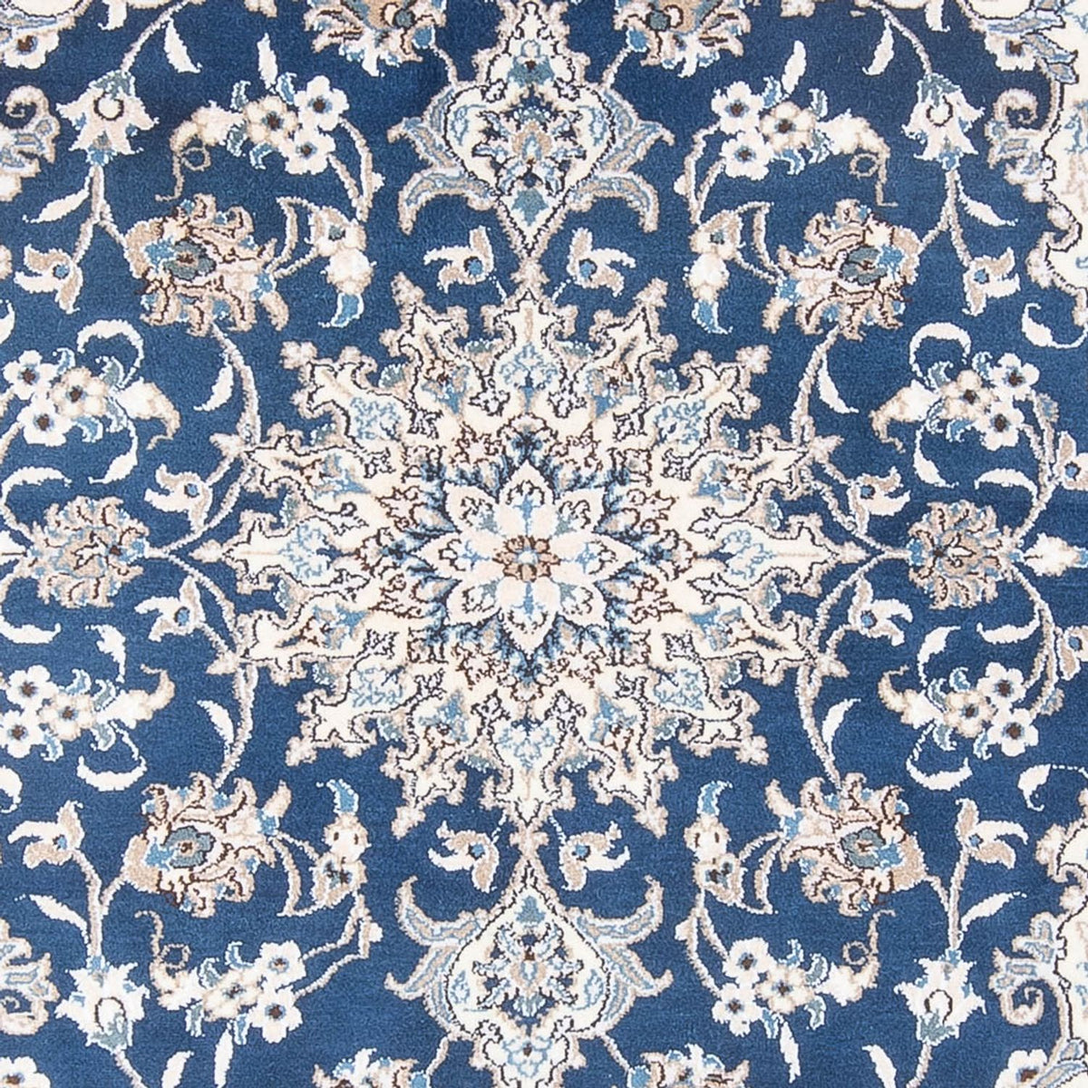 Perserteppich - Nain - Royal - 207 x 151 cm - blau