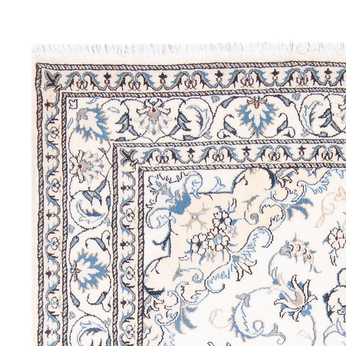 Perserteppich - Nain - Royal - 207 x 150 cm - creme