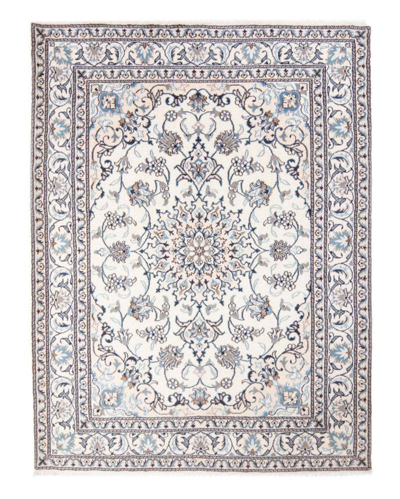 Perserteppich - Nain - Royal - 194 x 143 cm - creme