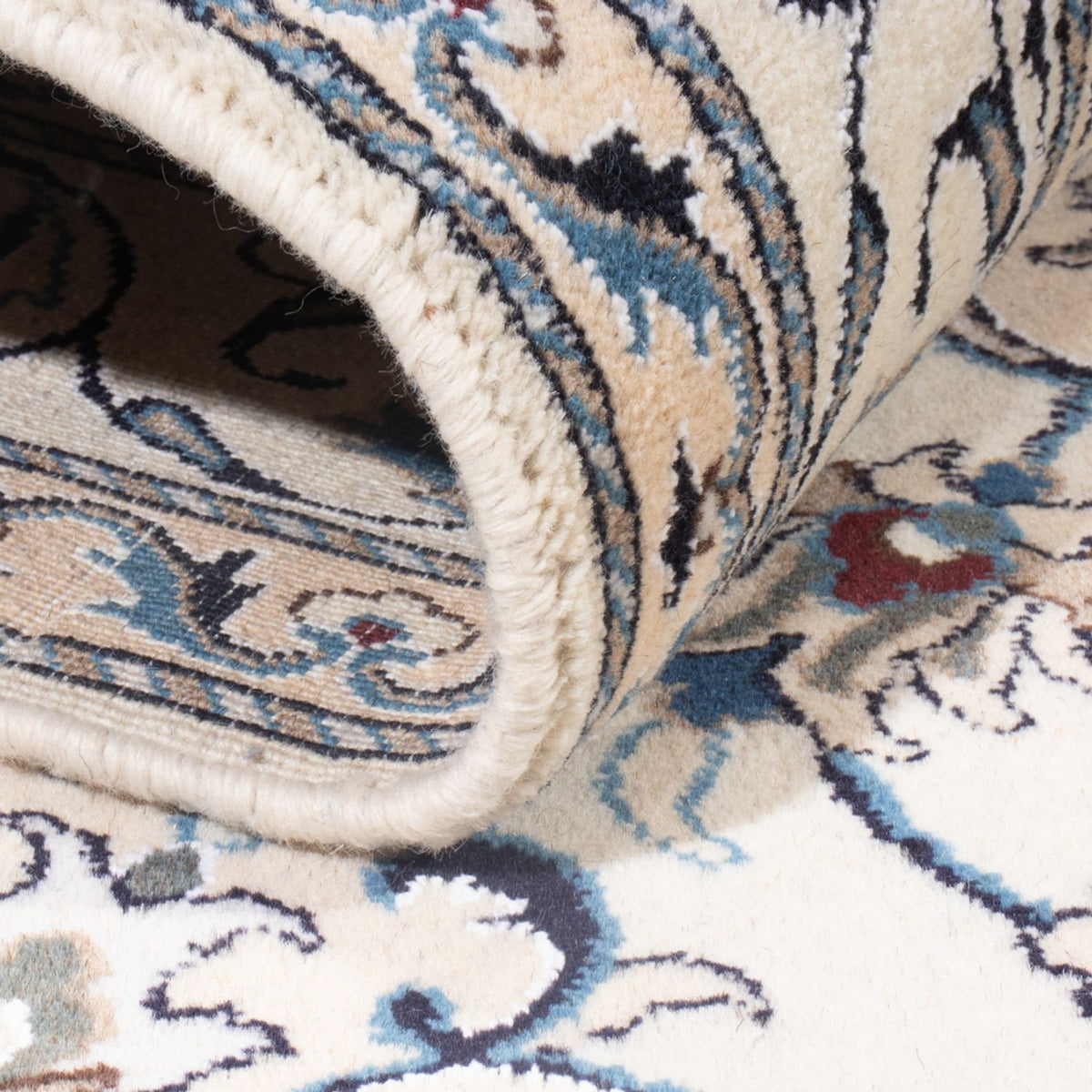 Perserteppich - Nain - Royal - 213 x 150 cm - creme