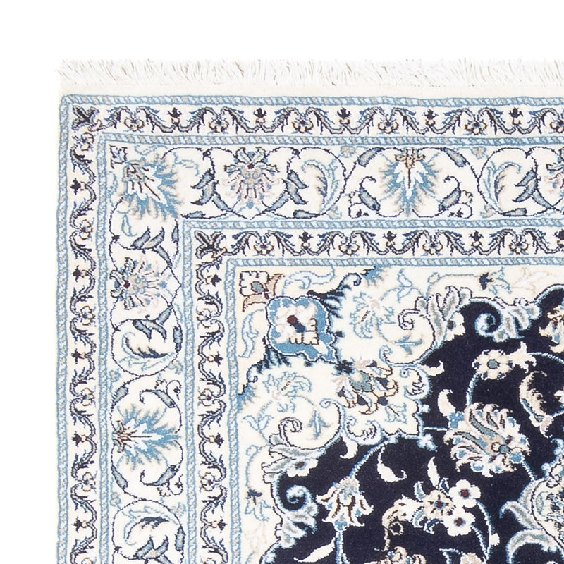 Perserteppich - Nain - Royal - 205 x 146 cm - dunkelblau