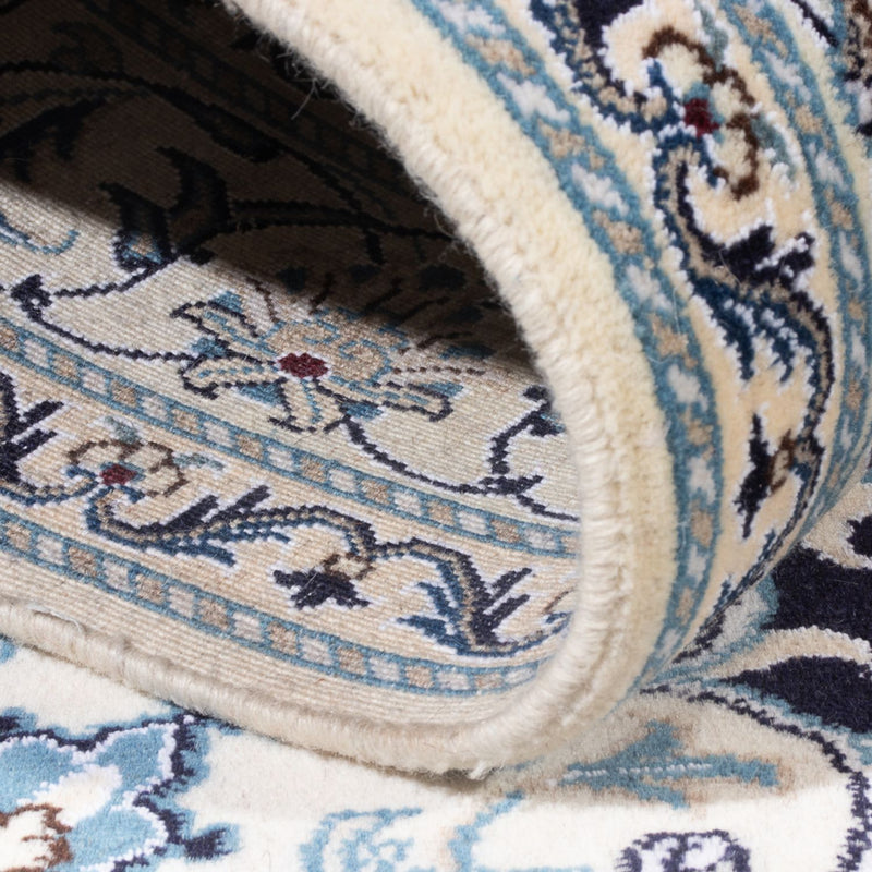 Perserteppich - Nain - Royal - 205 x 146 cm - dunkelblau