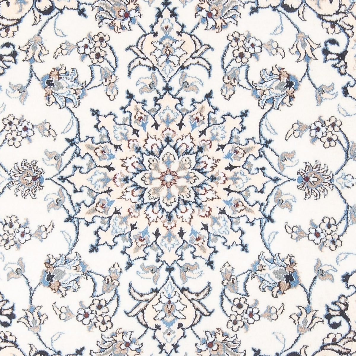 Perserteppich - Nain - Royal - 192 x 145 cm - creme