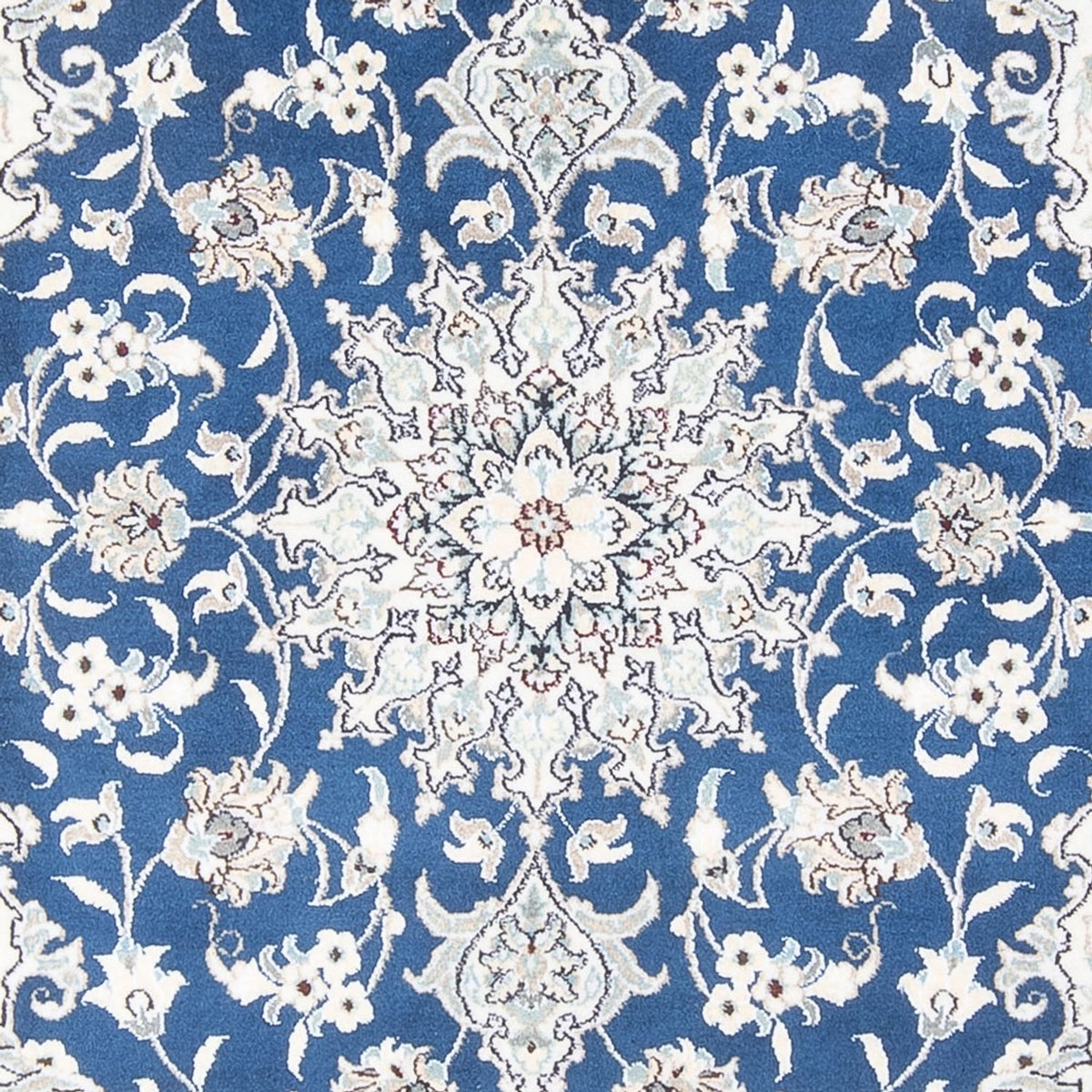 Perserteppich - Nain - Royal - 196 x 151 cm - blau