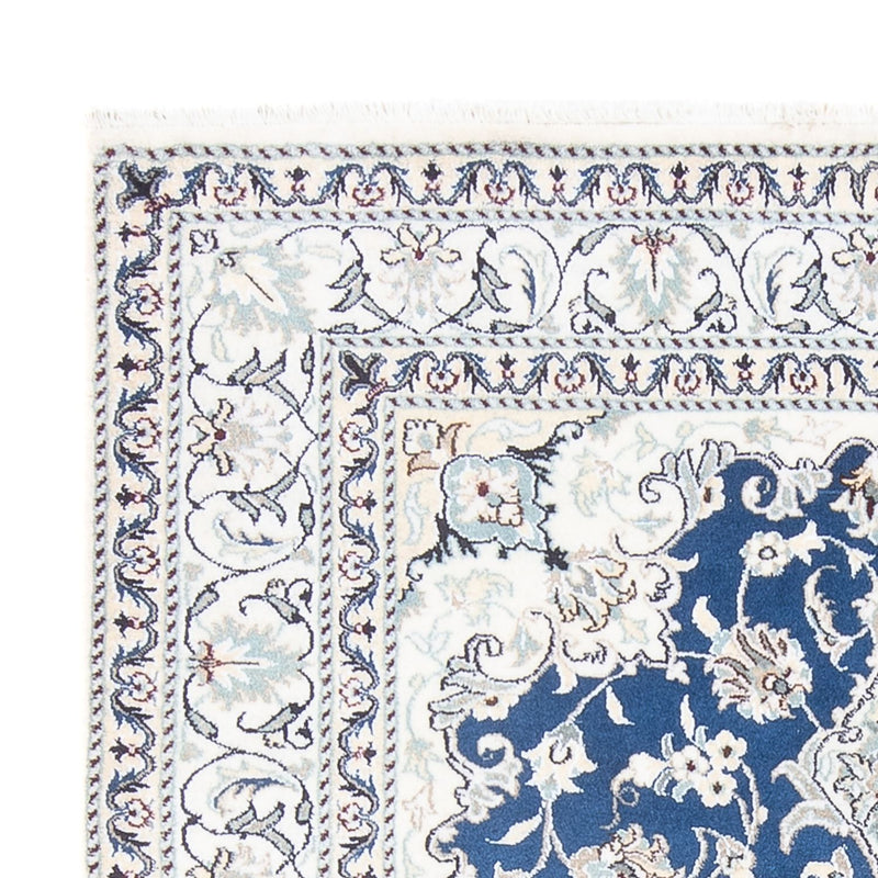 Perserteppich - Nain - Royal - 196 x 151 cm - blau