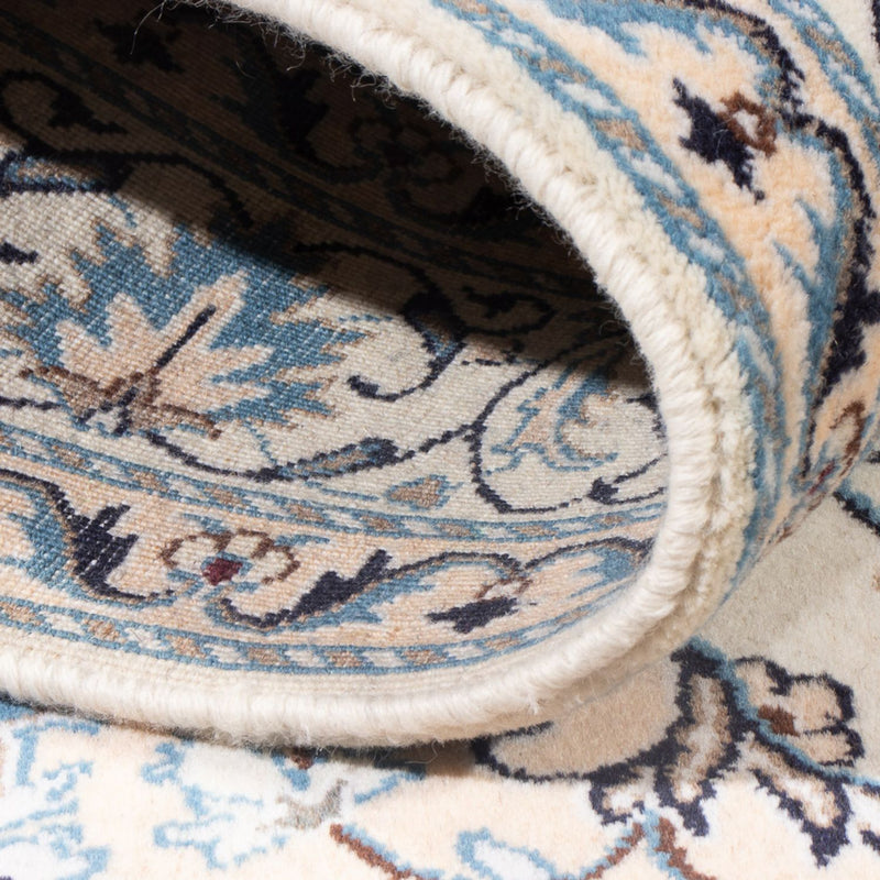 Perserteppich - Nain - Royal - 190 x 148 cm - creme