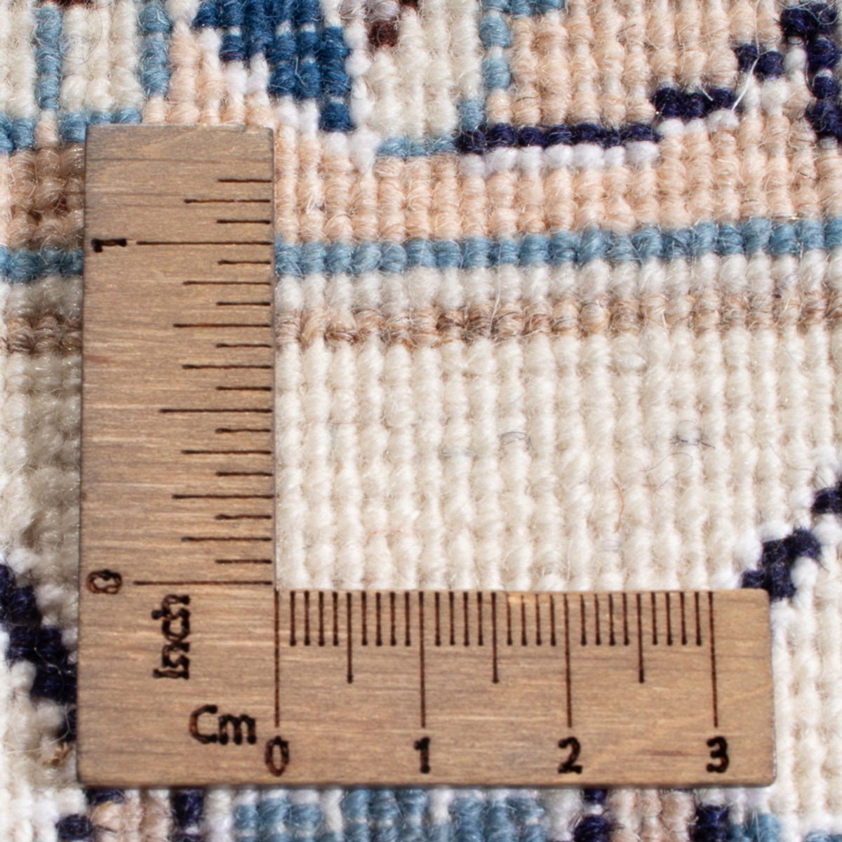 Perserteppich - Nain - 298 x 195 cm - dunkelblau