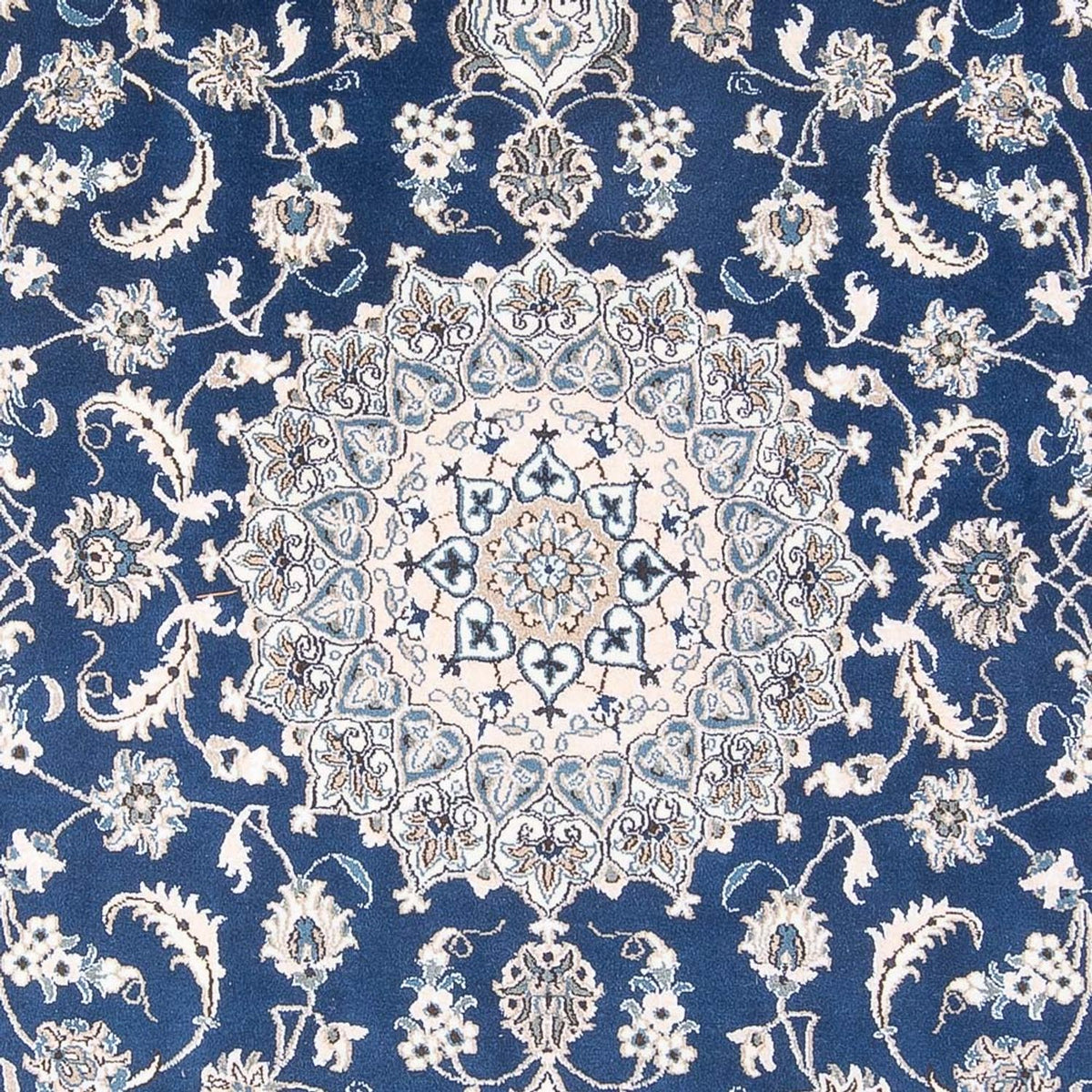 Perserteppich - Nain - 303 x 197 cm - blau