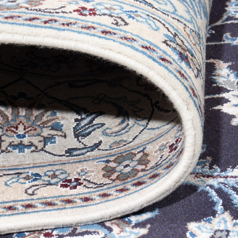 Perserteppich - Nain - 292 x 198 cm - dunkelblau