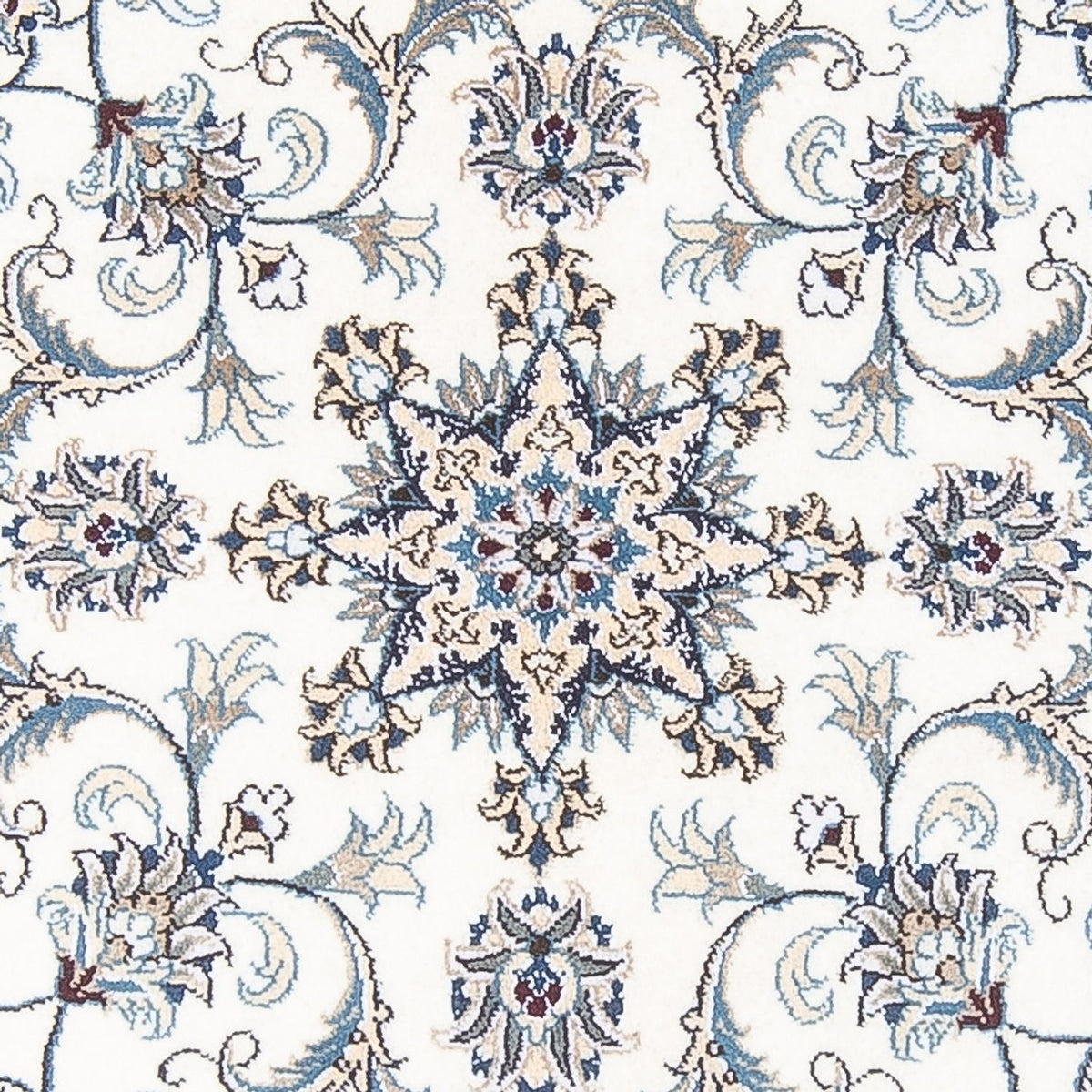 Perserteppich - Nain rund  - 150 x 150 cm - creme