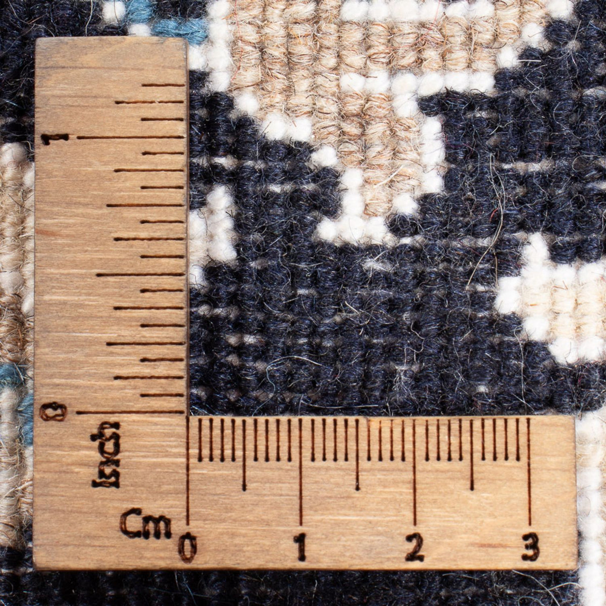 Perserteppich - Nain - Royal - 90 x 60 cm - dunkelblau