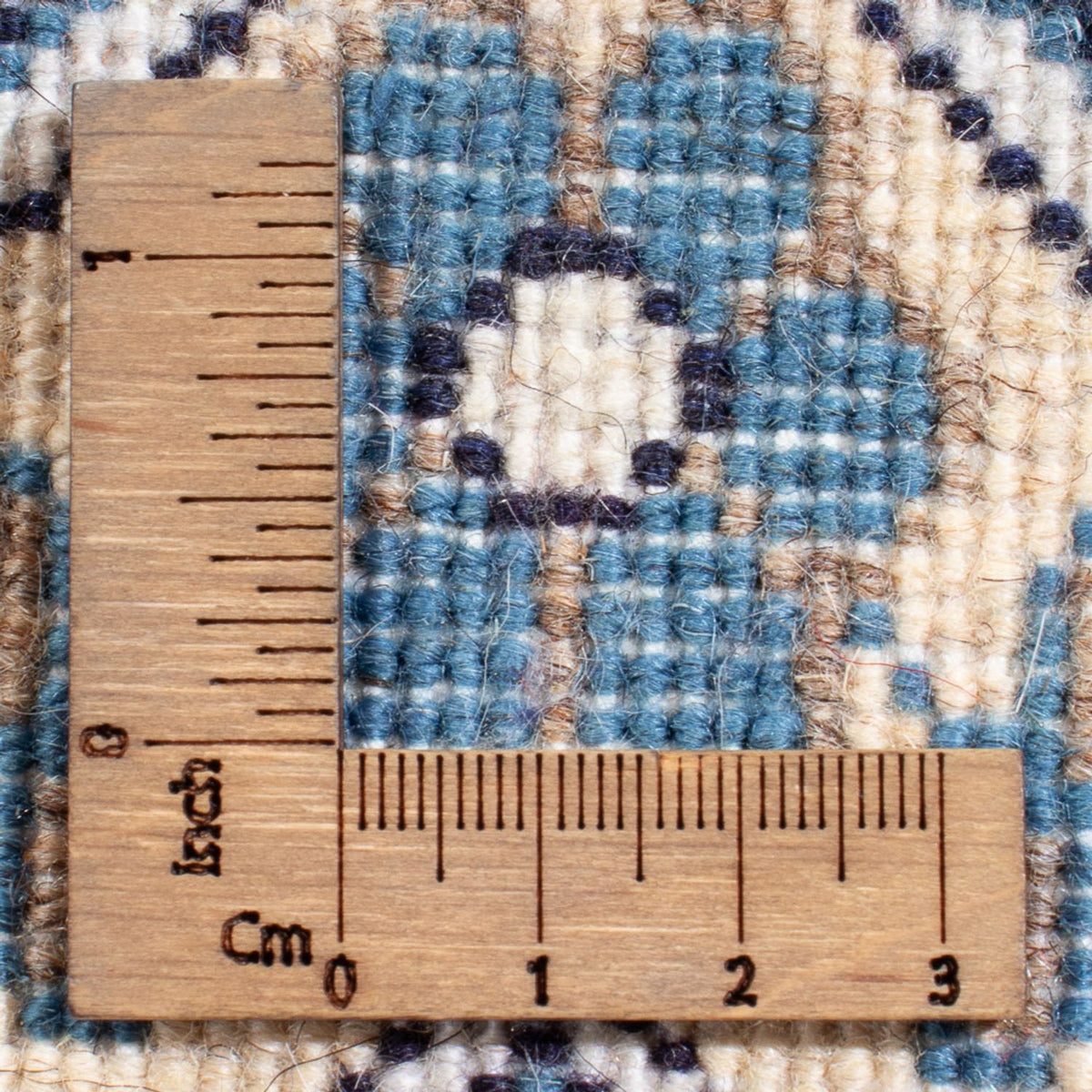 Perserteppich - Nain - Royal - 90 x 60 cm - dunkelblau