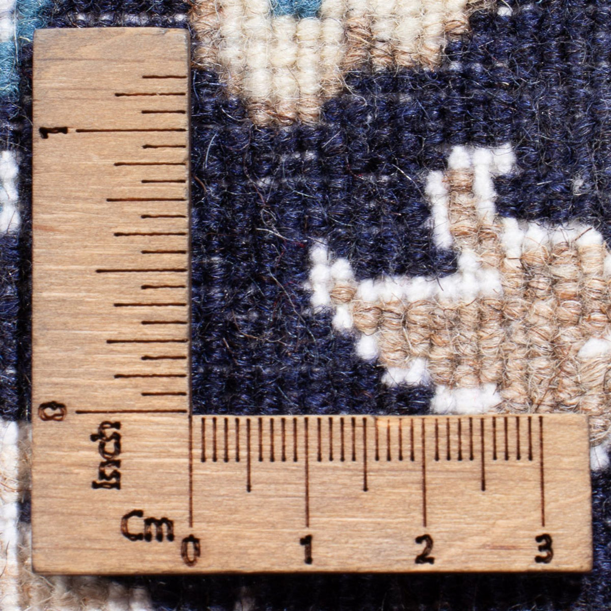 Perserteppich - Nain - Royal - 90 x 60 cm - dunkelblau