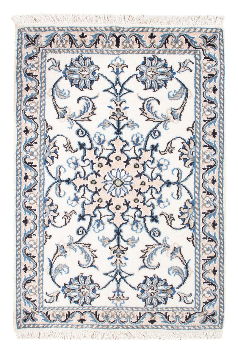 Perserteppich - Nain - Royal - 90 x 60 cm - creme